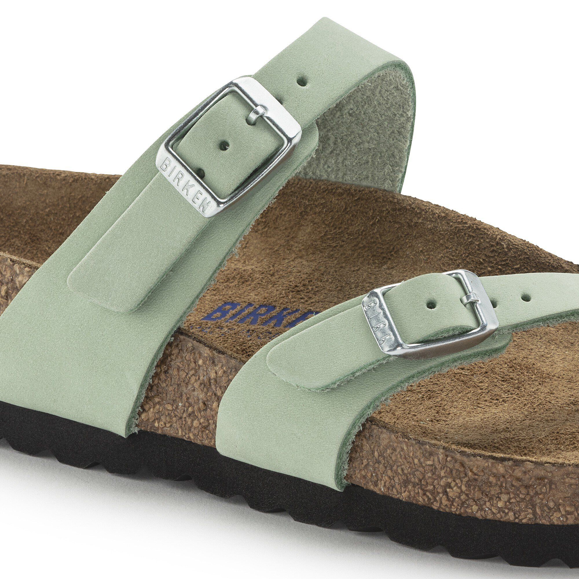 Mayari Soft Footbed Nubuck Leather Matcha | BIRKENSTOCK