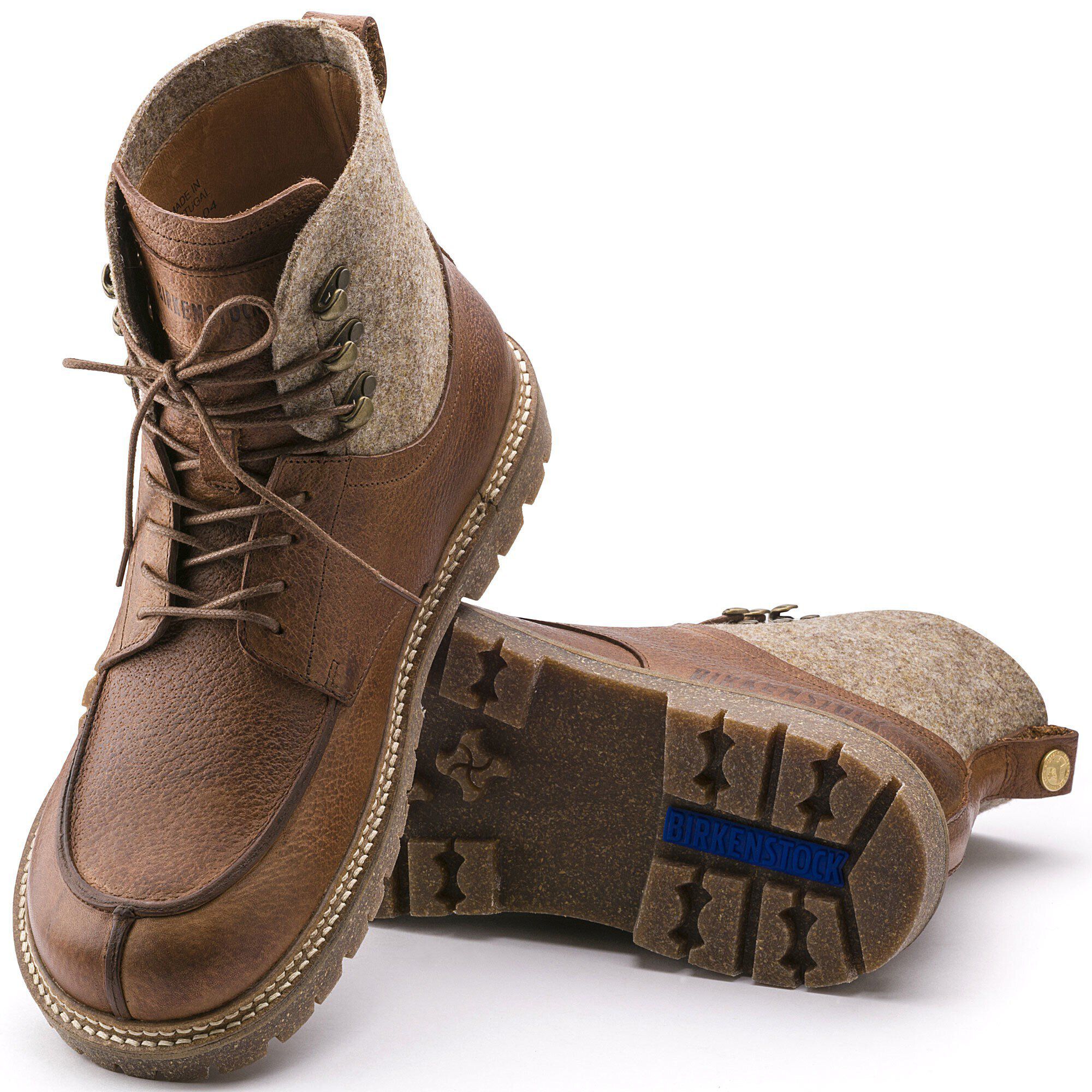 Timmins Embossed Natural Leather Nut