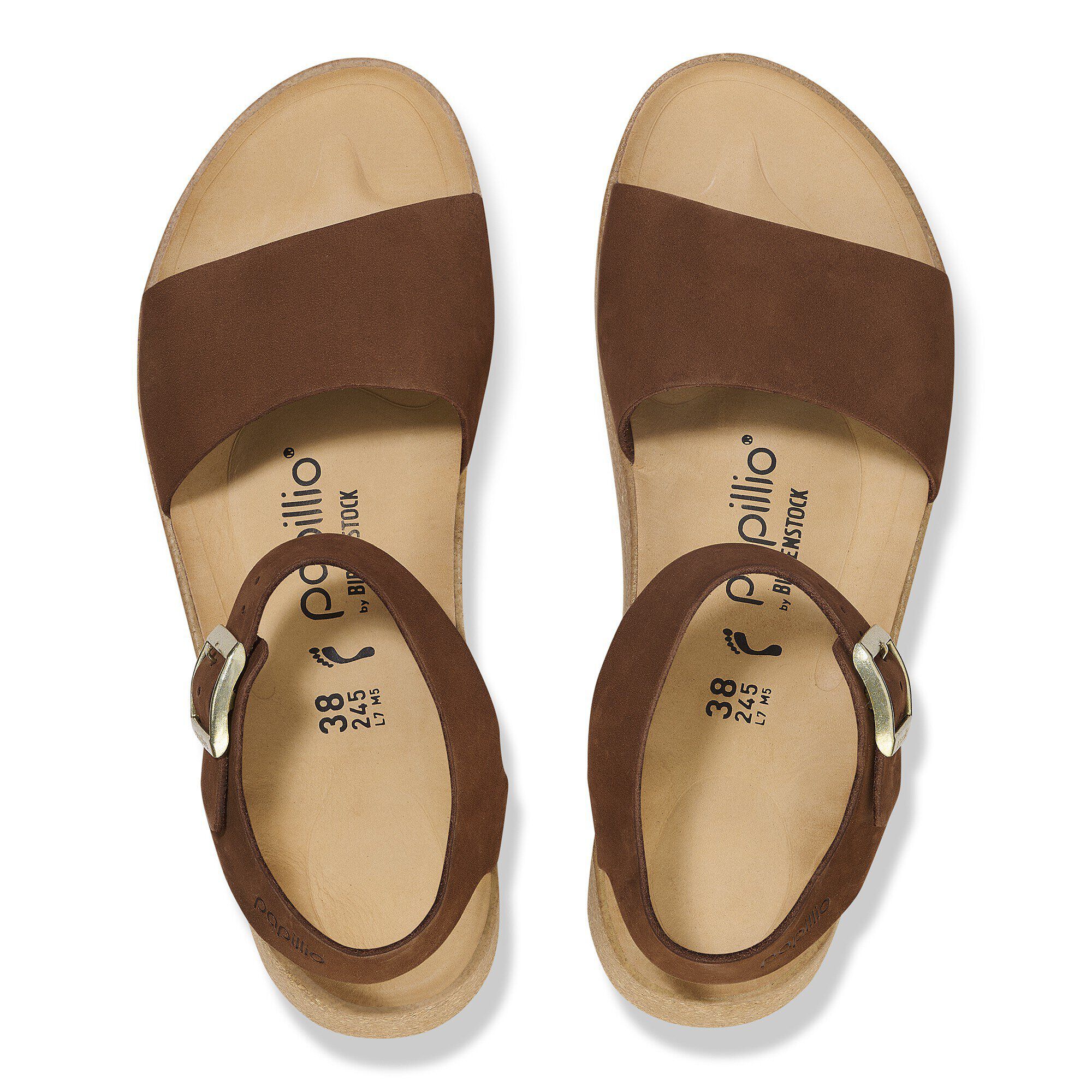 ビルケンシュトックPapillio Glenda 24.5センチ