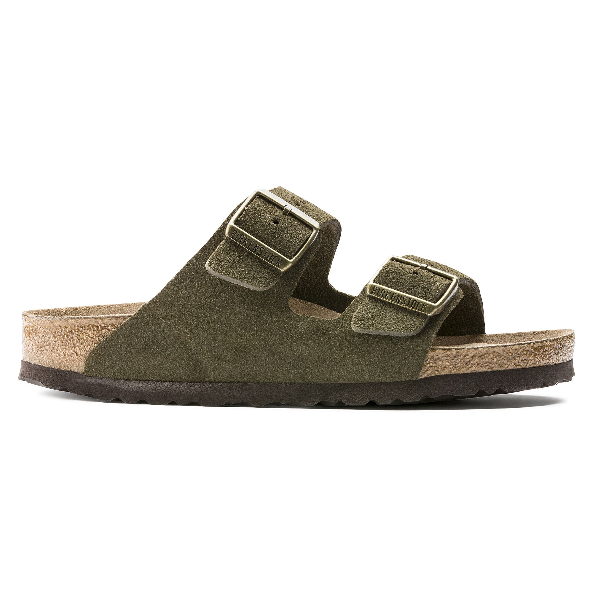 Arizona Soft Footbed Nubuck Suede Leather Forest