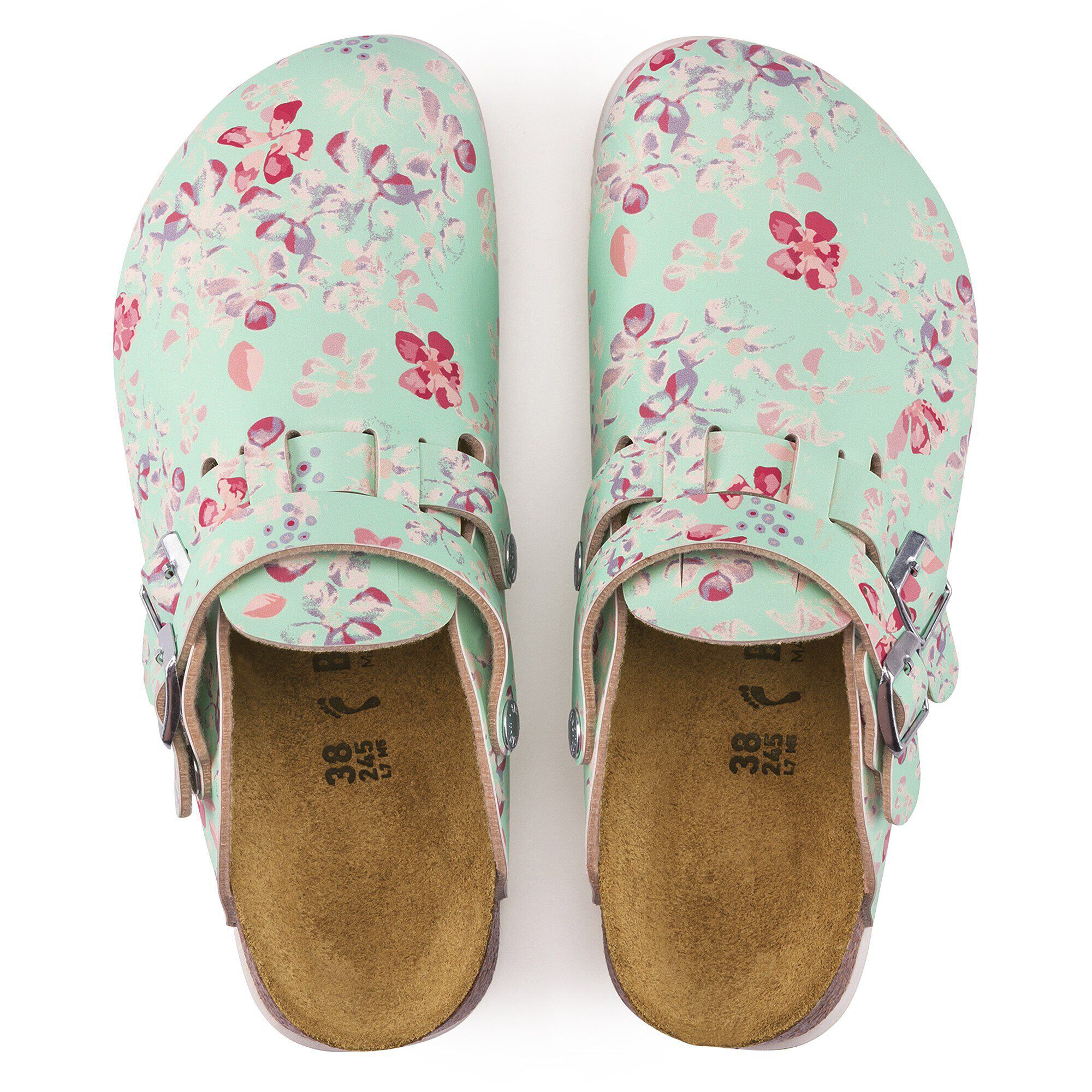 靴 Birkenstock Kairo Flower Kay SL Birko-Flor Flower Field Rose | BIRKENSTOCK