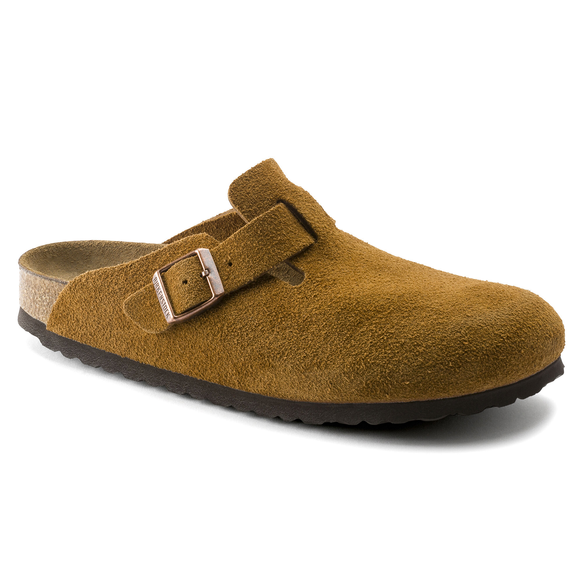 Birkenstock Men's Arizona Soft Footbed Suede Sandal