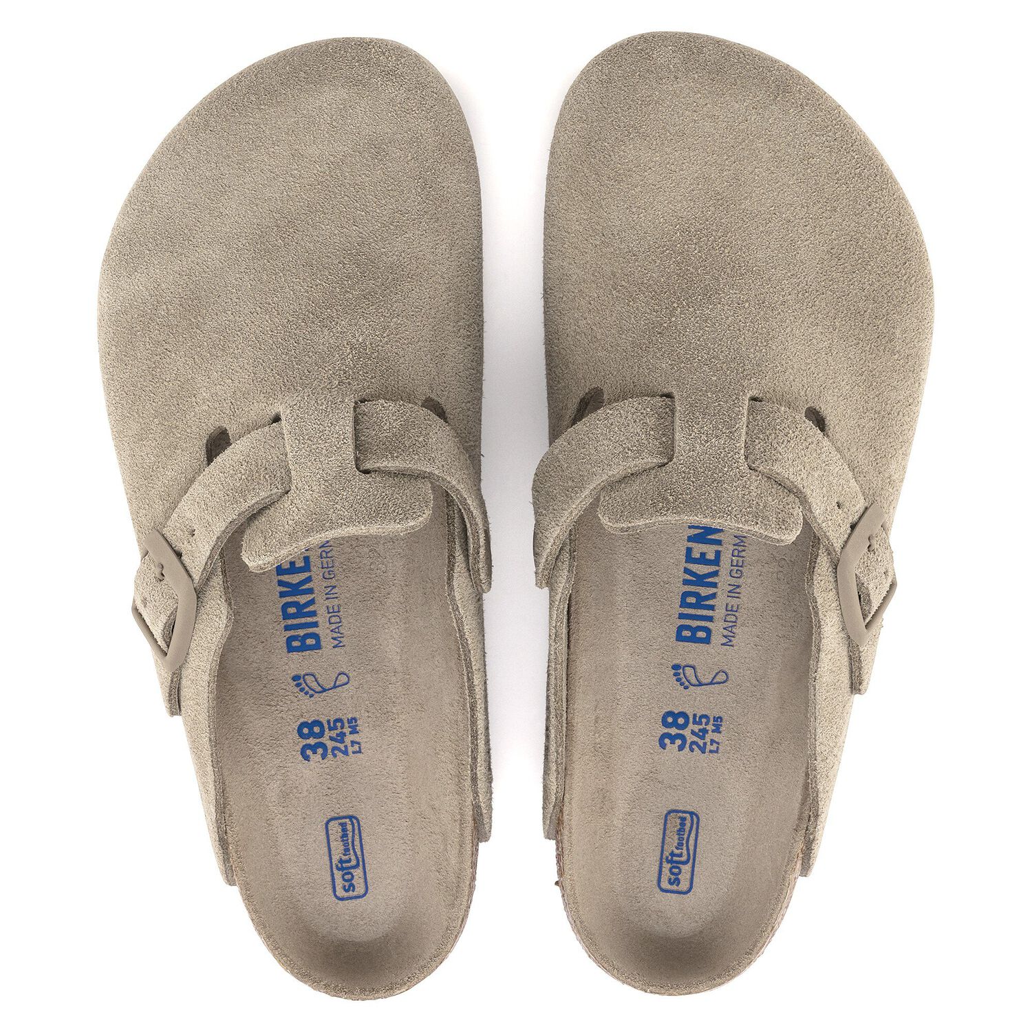 birkenstock faded khaki suede