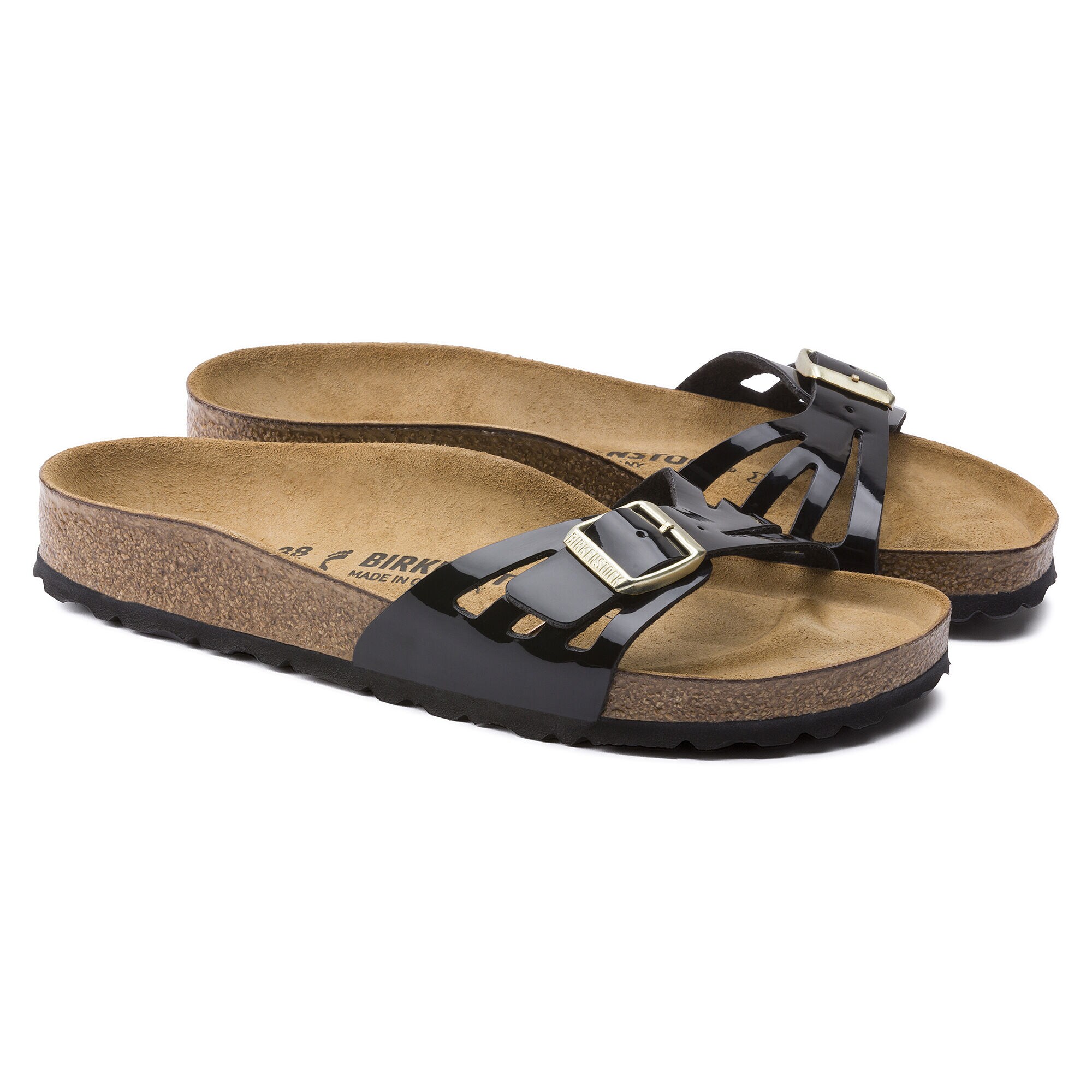 Molina Birko Flor Patent Black Patent