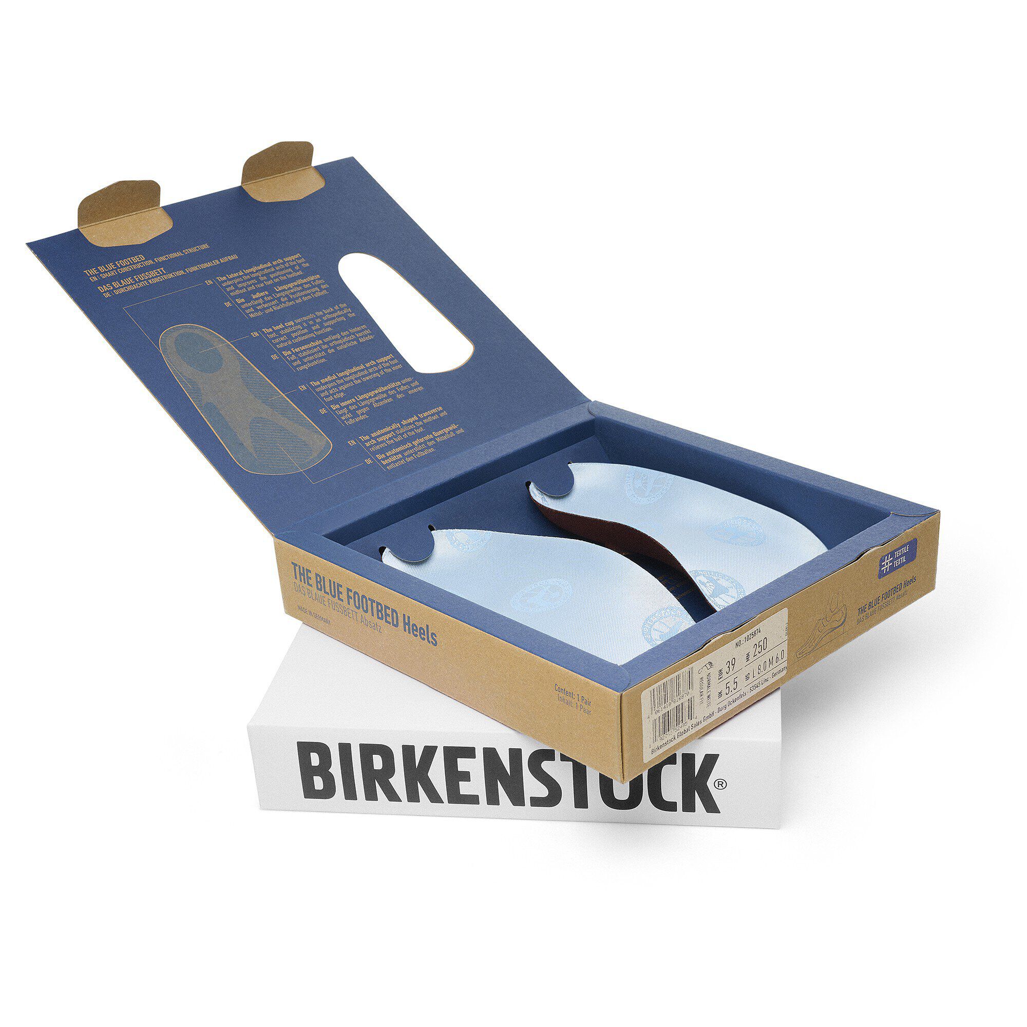 250 Anniversary Edition Blue Footbed Blue | BIRKENSTOCK