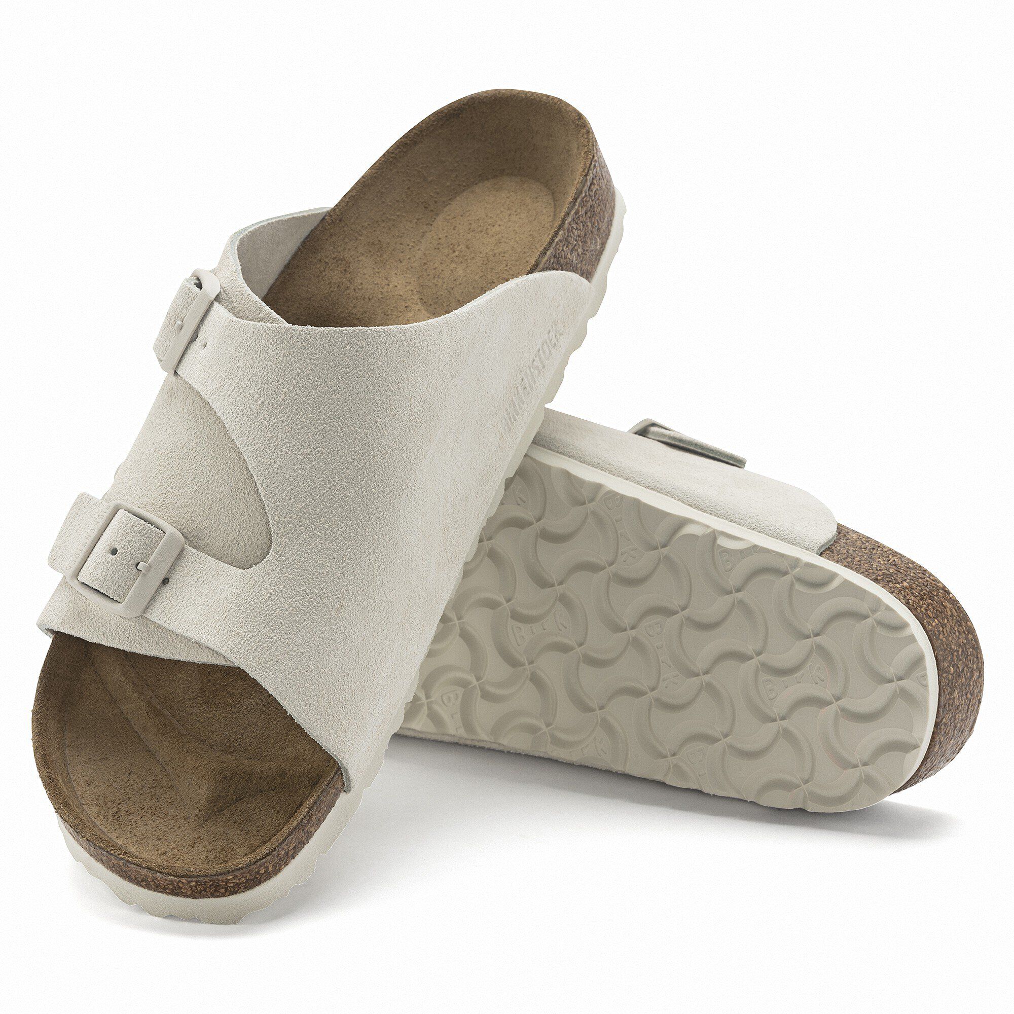 Zürich Suede Leather Antique White | BIRKENSTOCK