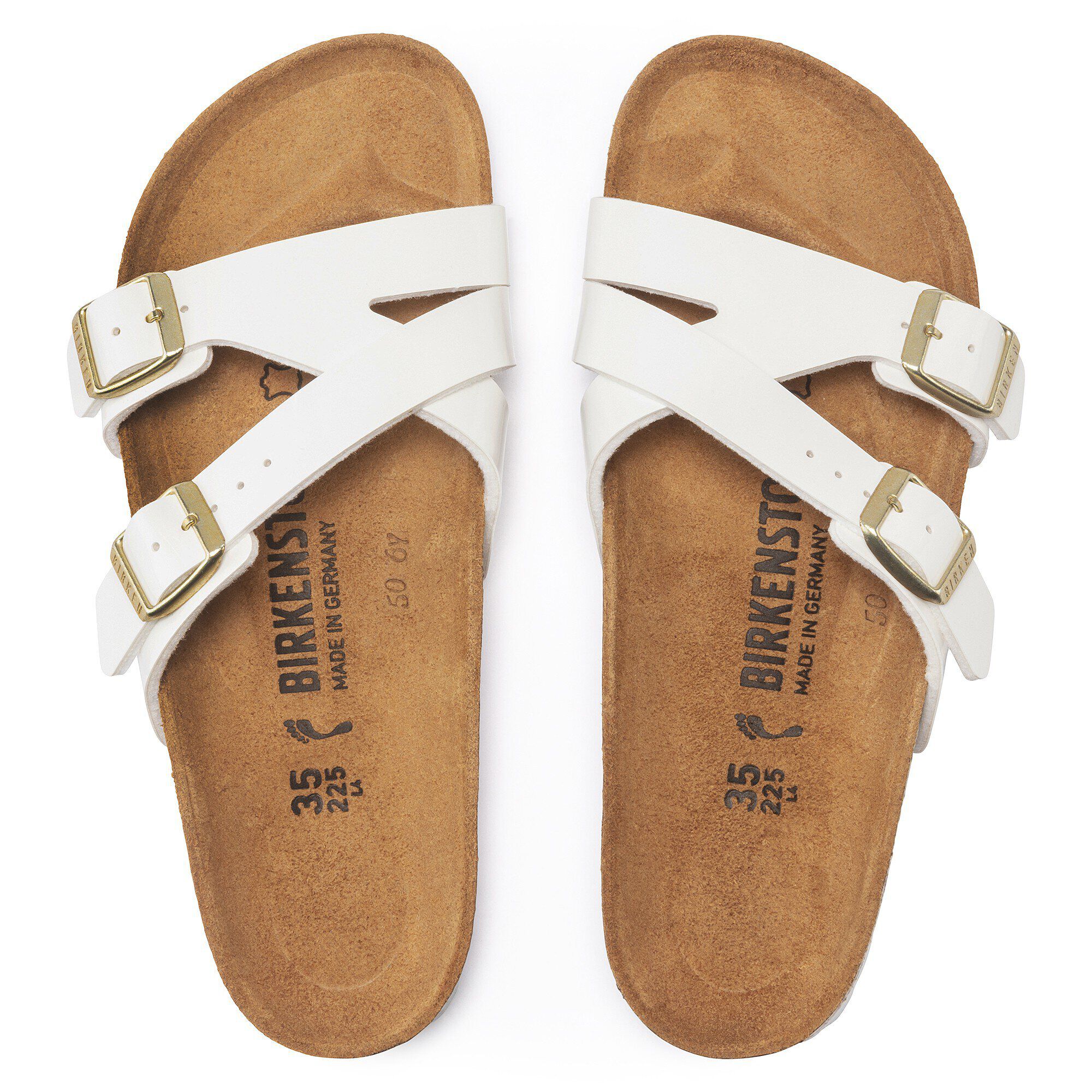 Yao hotsell birkenstock white