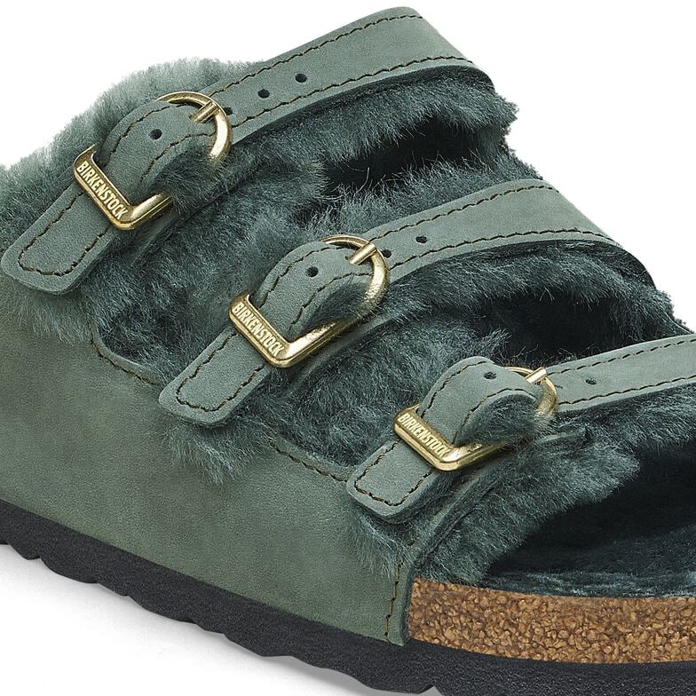Florida Fresh Shearling Nubuk Leather