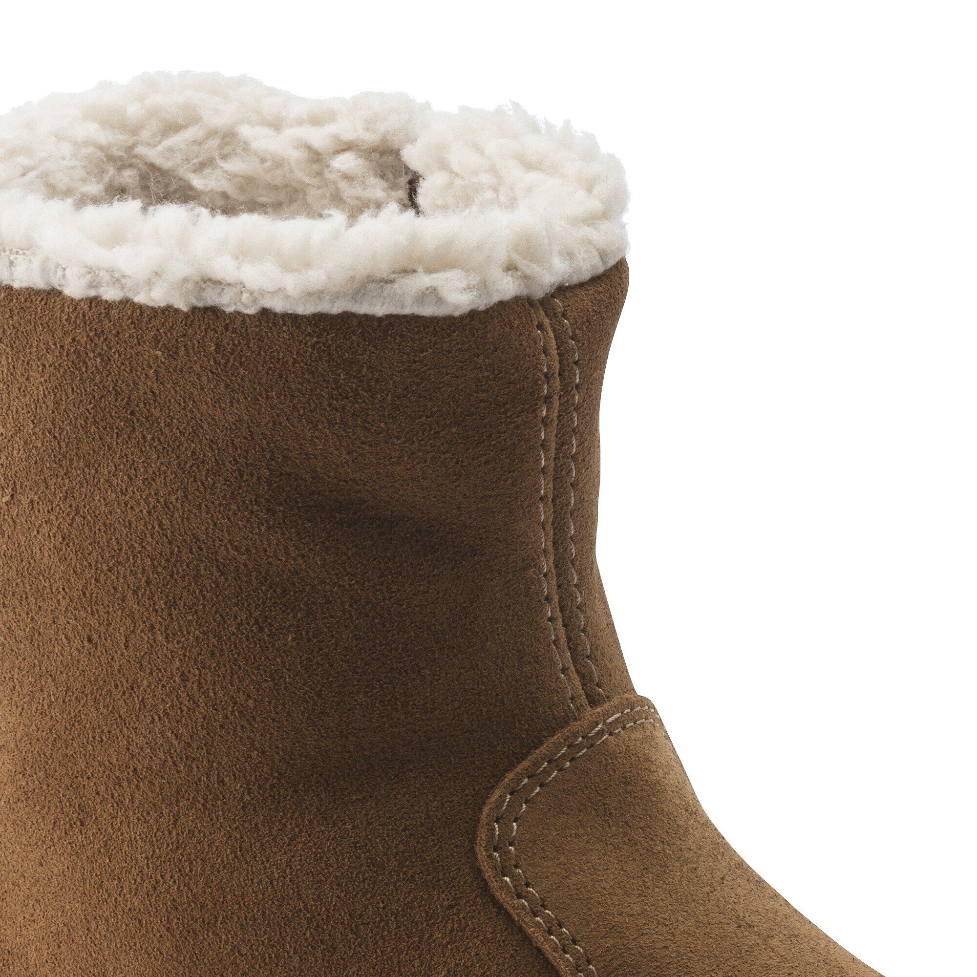 Lille Kids Suede Leather Mink BIRKENSTOCK