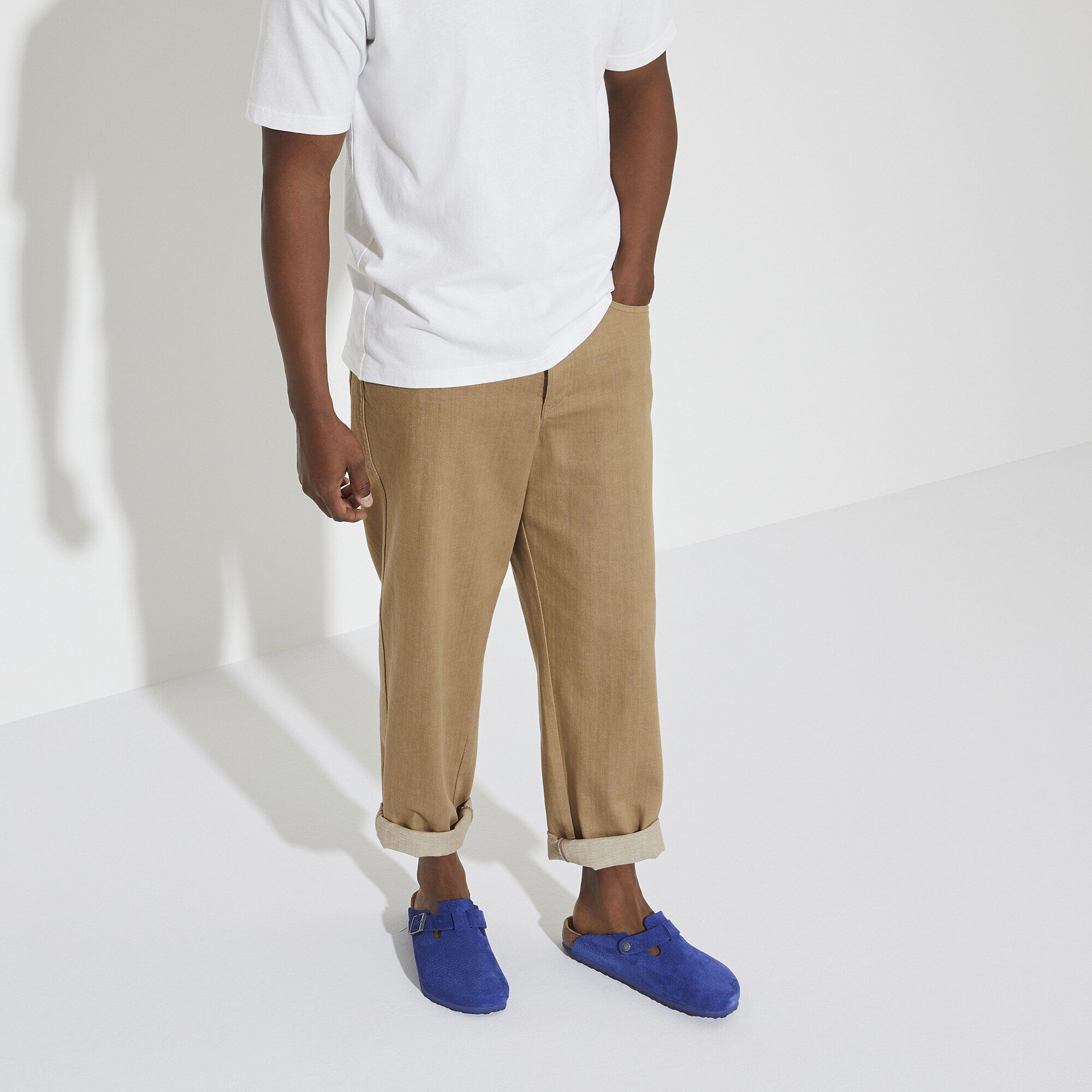 Birkenstock boston nubuck hot sale