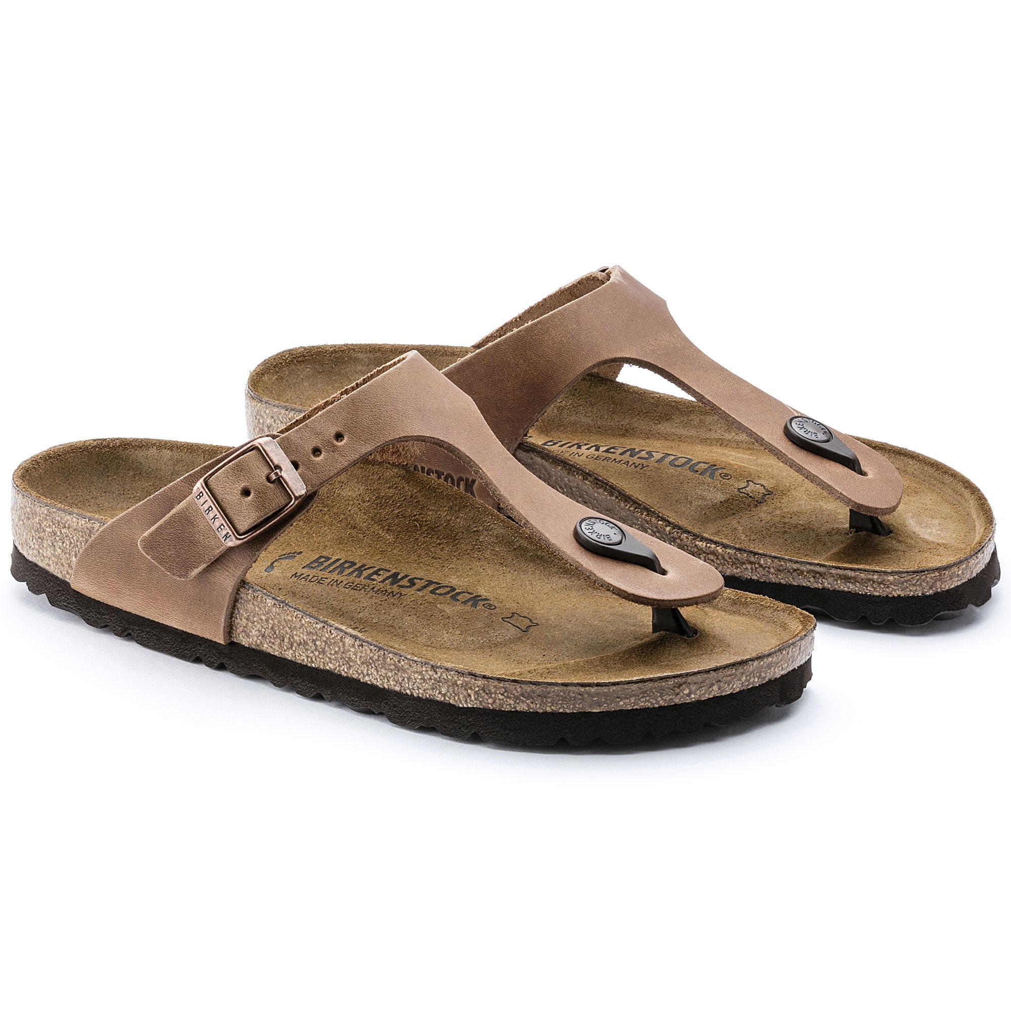 Birkenstock gizeh antique brown deals
