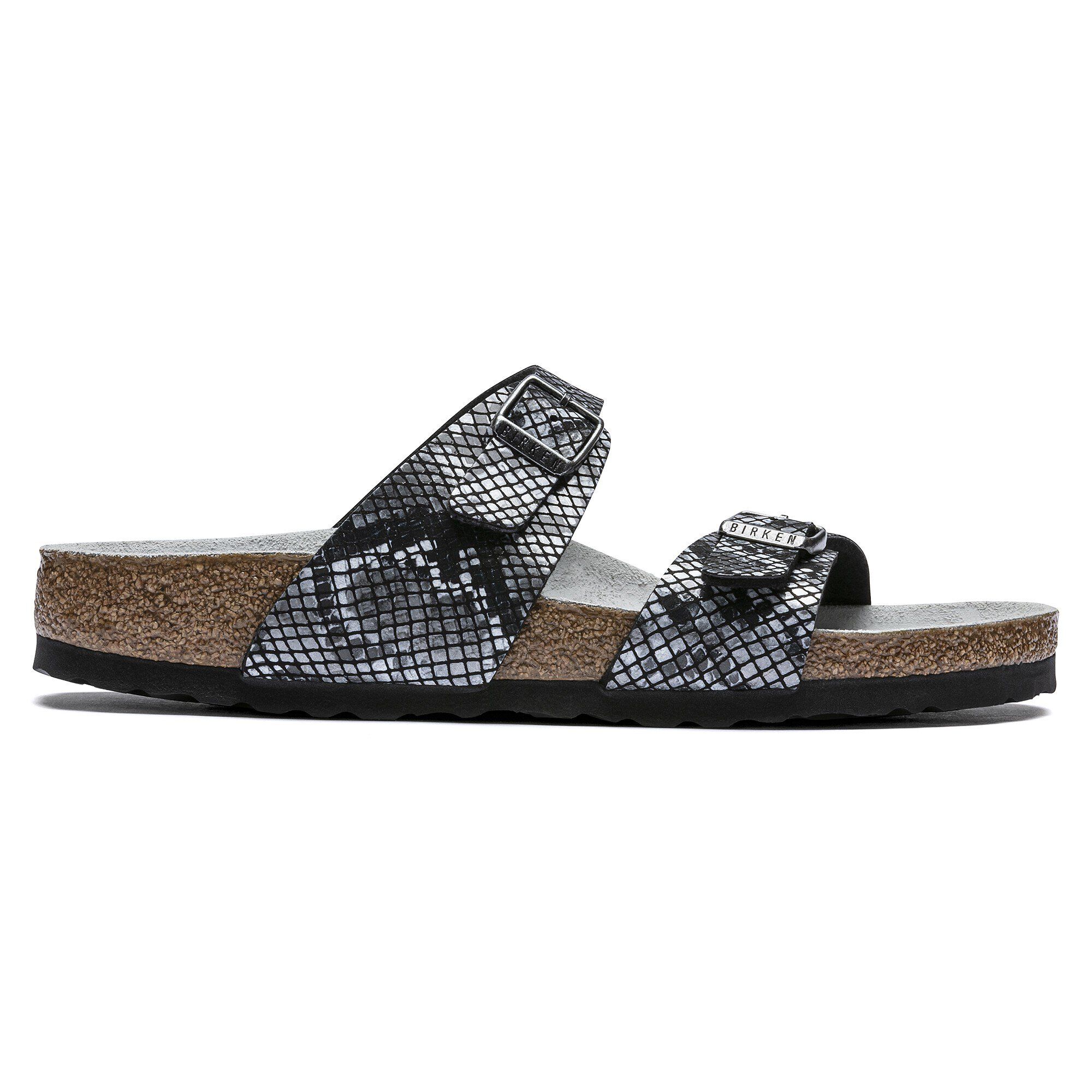 Birkenstock arizona snakeskin black 2025