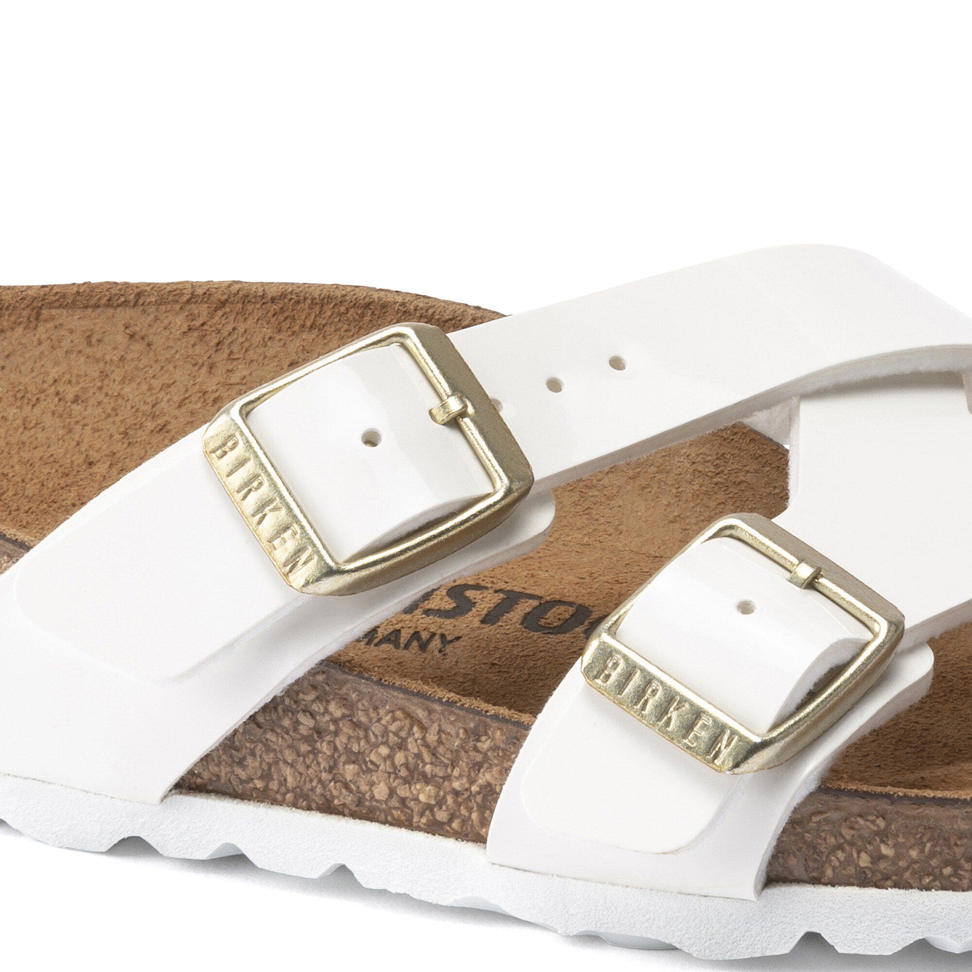 Yao Birko Flor White Patent BIRKENSTOCK