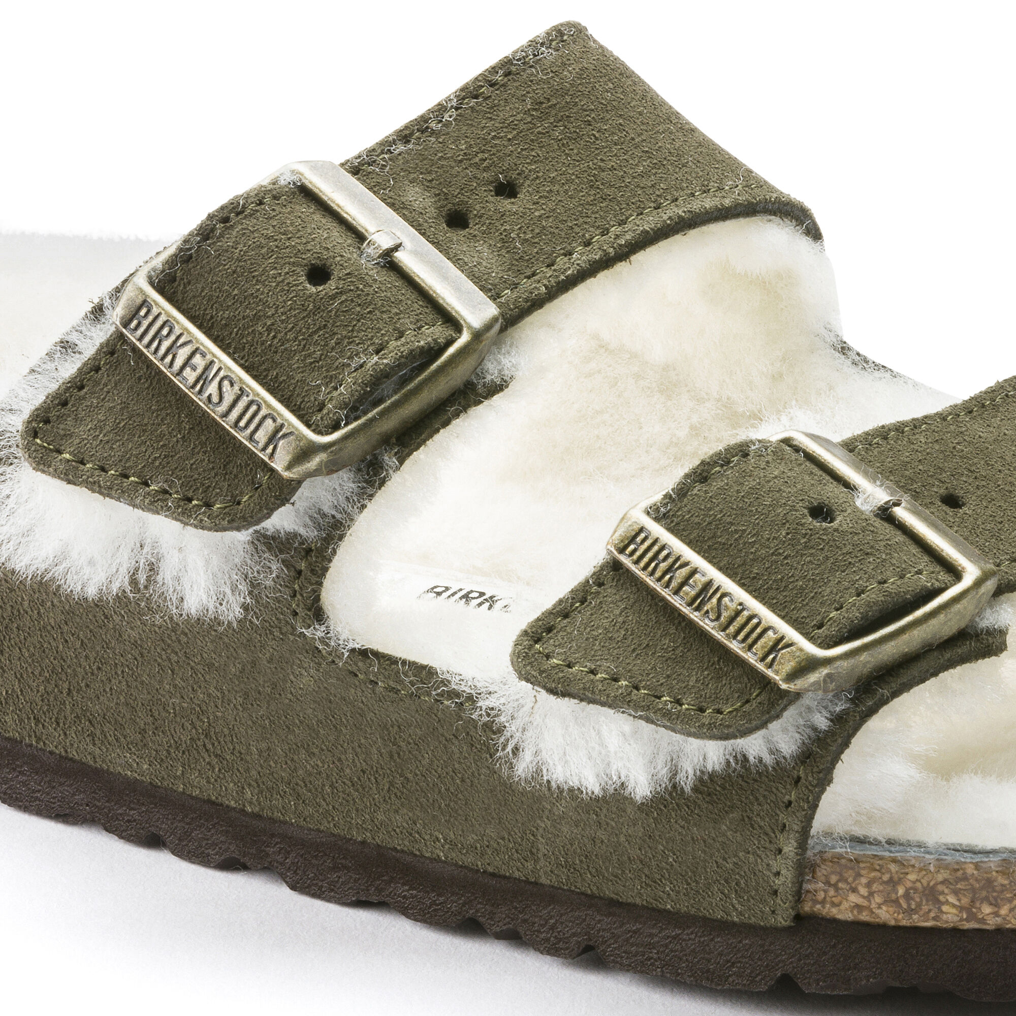 Birkenstock arizona suede forest sale
