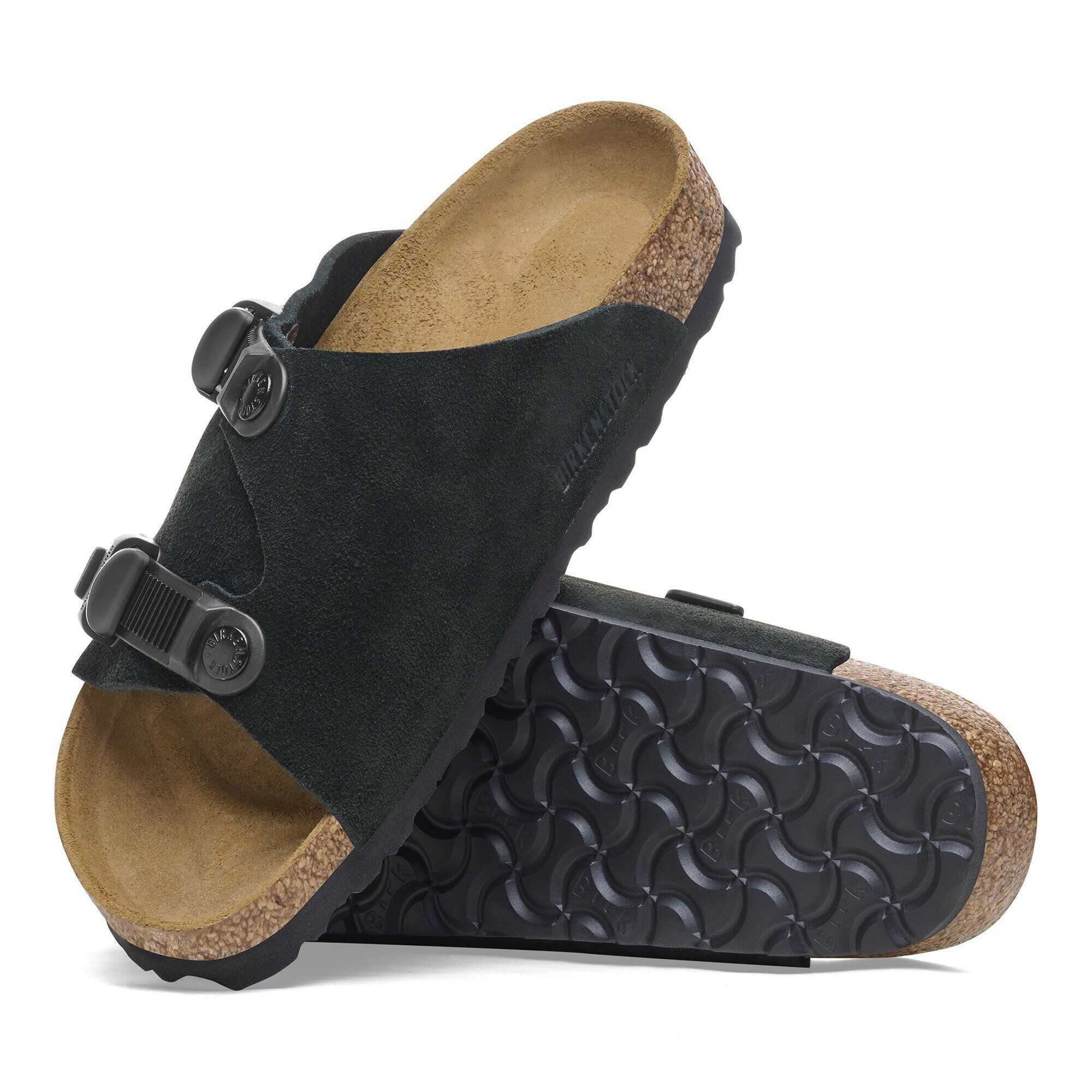 Zürich Tech Suede Leather Black | BIRKENSTOCK