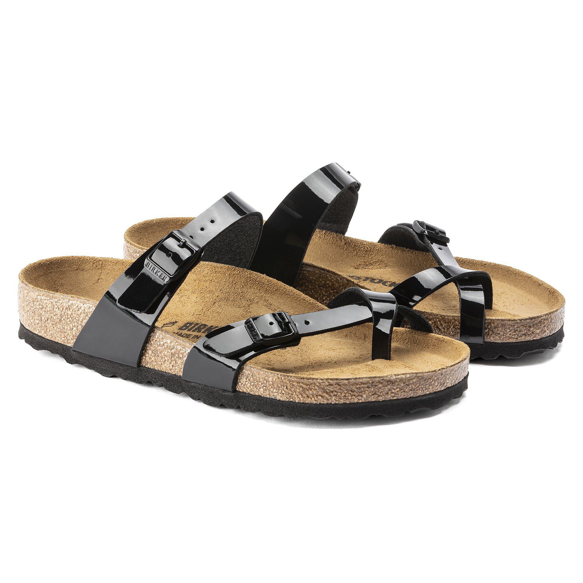 Mayari Birko Flor Patent Black Patent BIRKENSTOCK