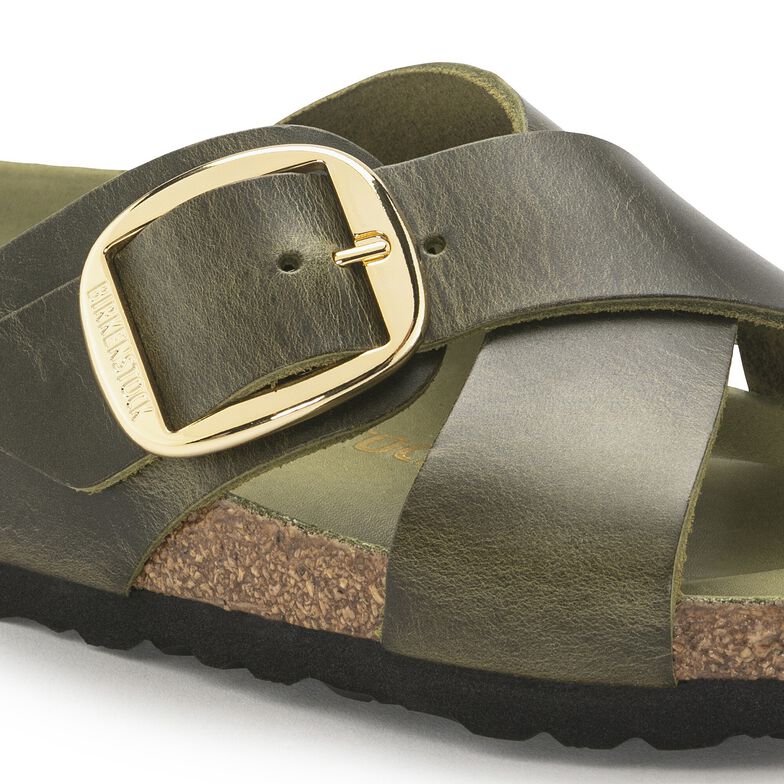 Siena Big Buckle Natural Leather Oiled