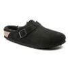 Boston Suede Leather Black