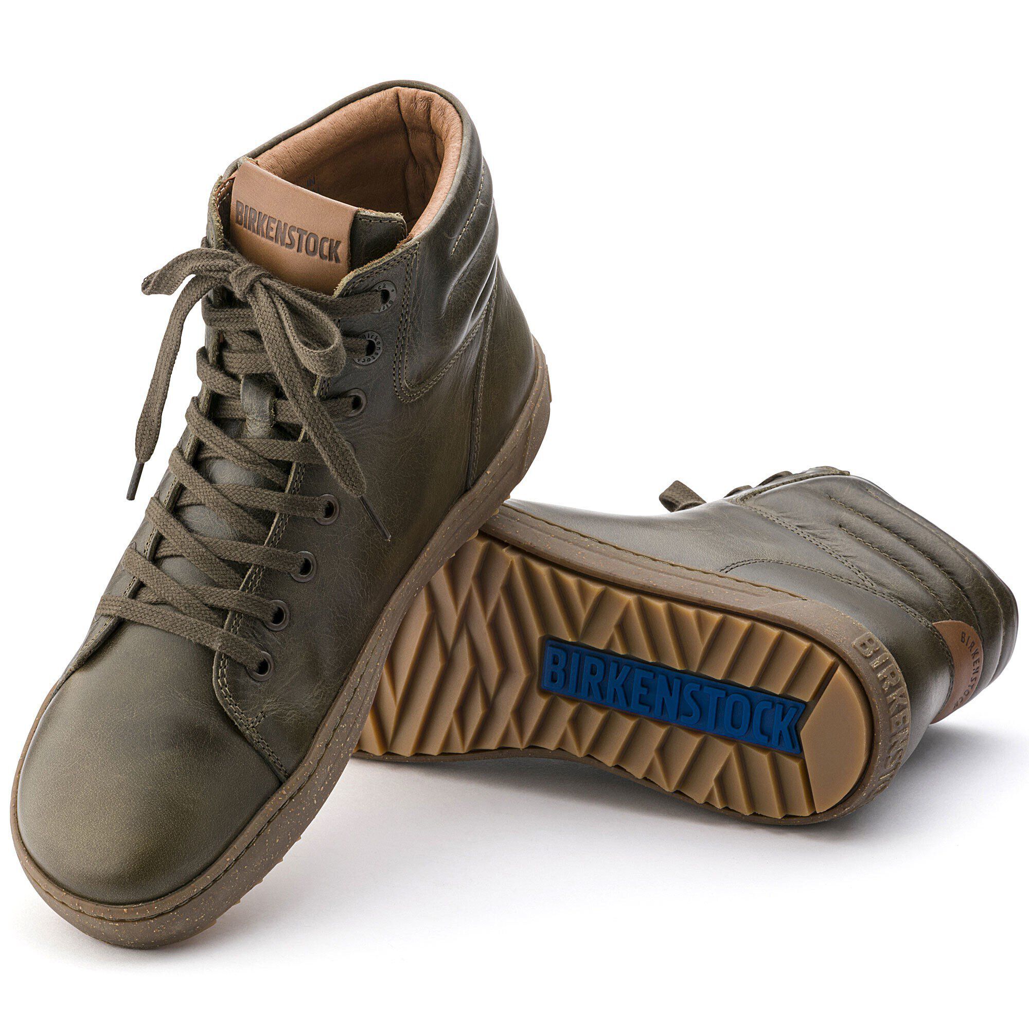 Bartlett Natural Leather Moss