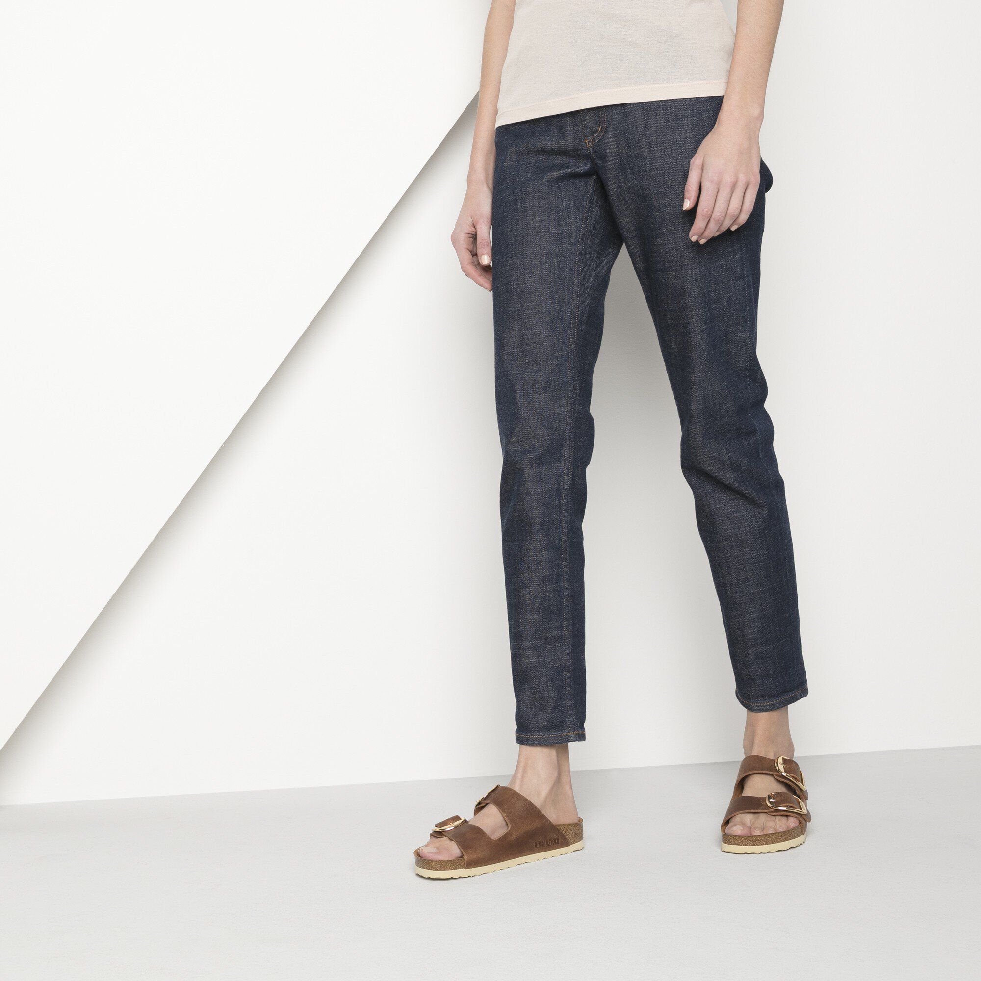 Arizona Big Buckle Oiled Leather Cognac | BIRKENSTOCK