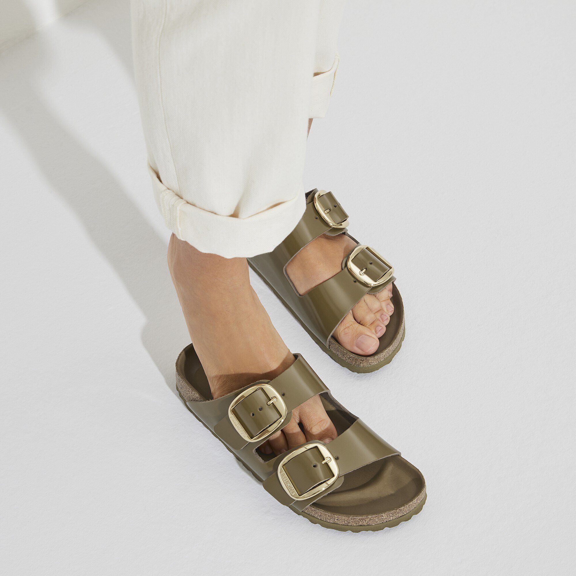 Green top arizona birkenstocks