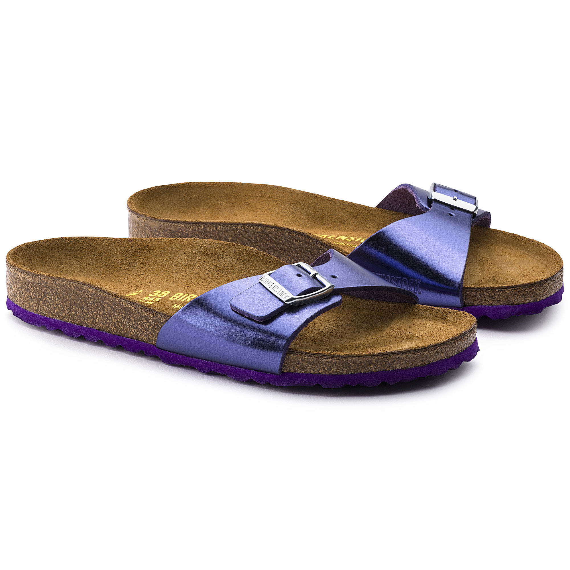 Birkenstock deals violet metallic