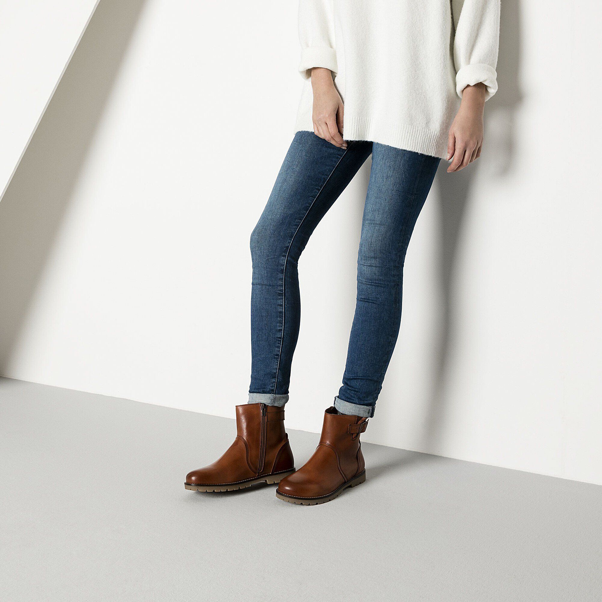 Birkenstock stowe leather moto boot sales