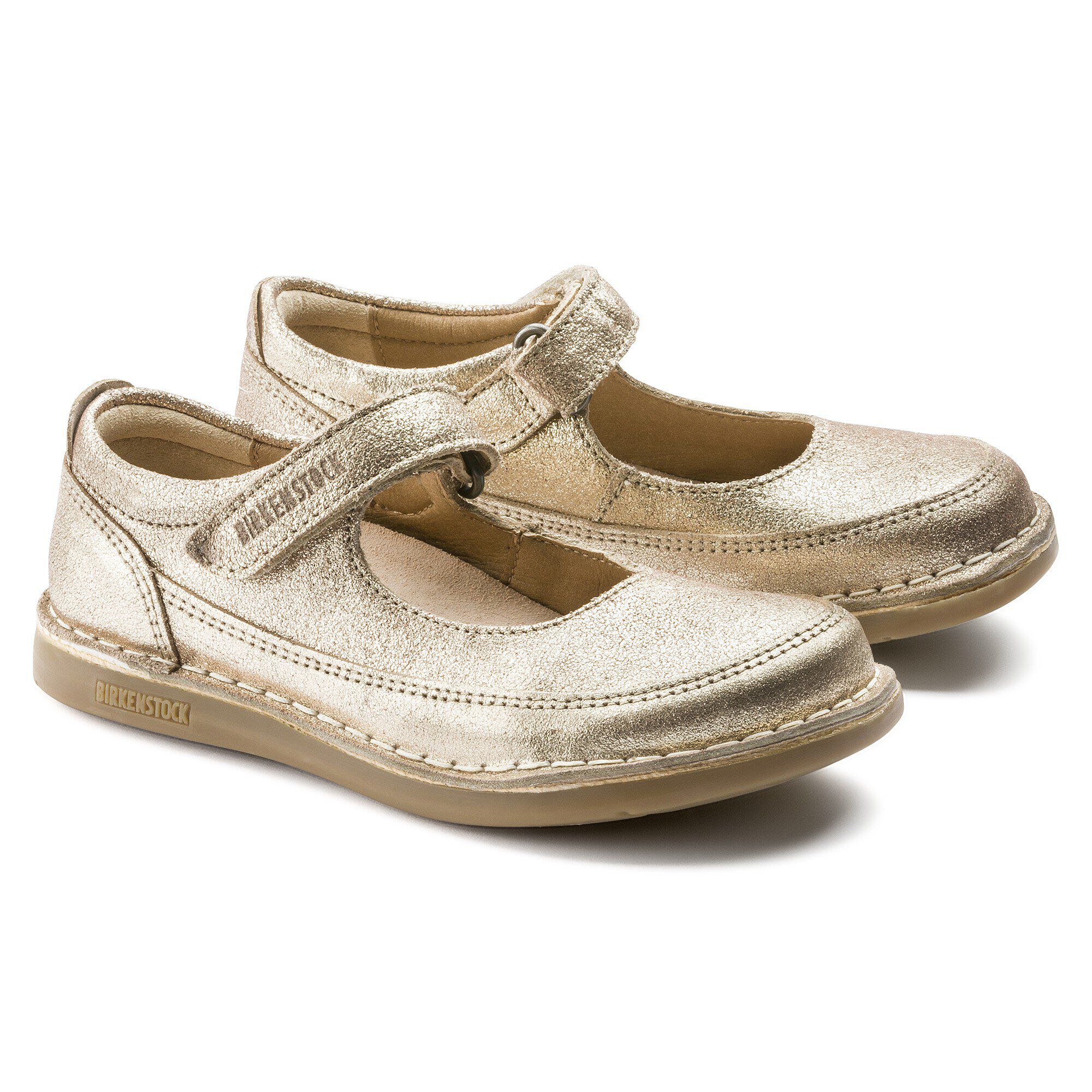 June Leather Metallic Rose | BIRKENSTOCK