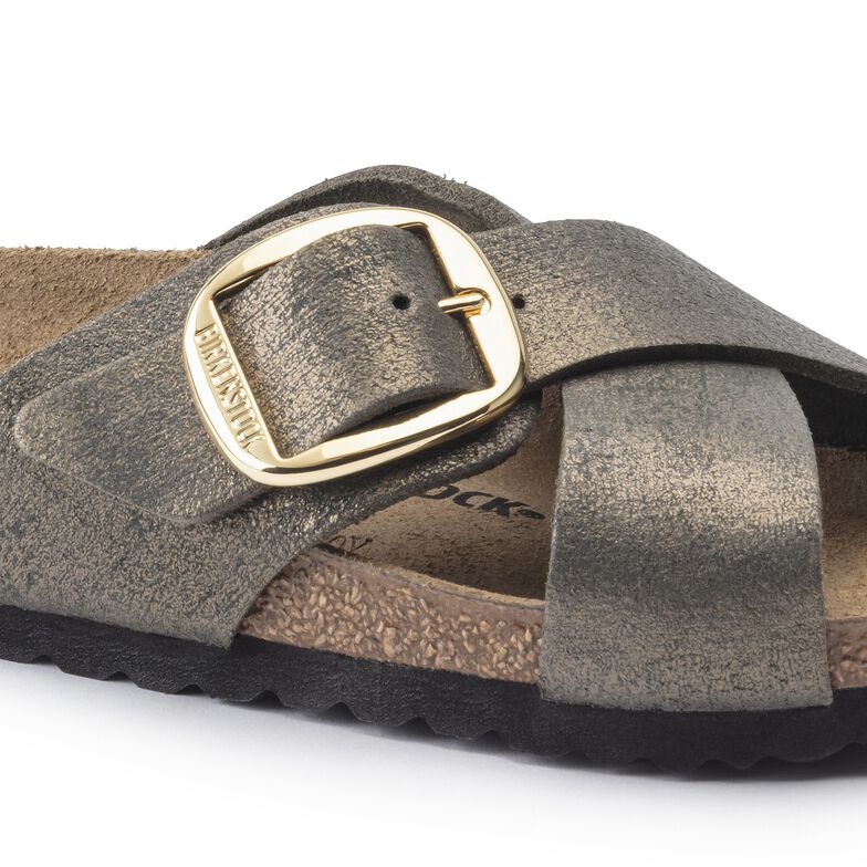 Siena Big Buckle Suede Leather Siena Big Buckle Suede Leather