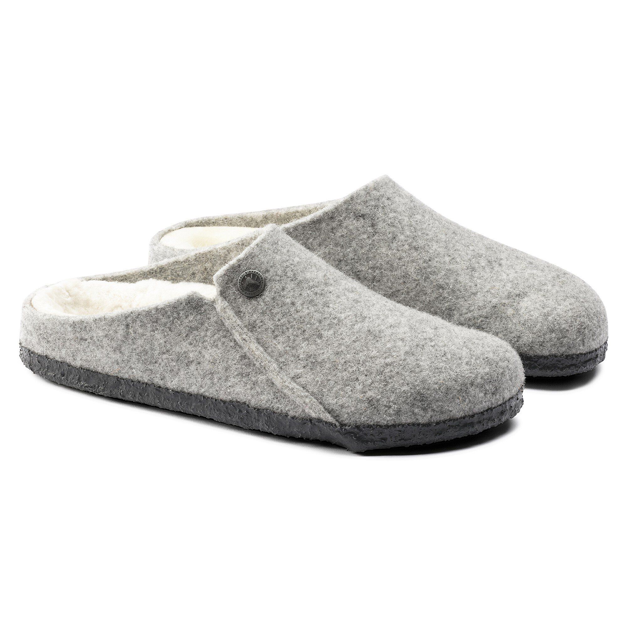Zermatt Shearling Wool Felt Light Gray BIRKENSTOCK