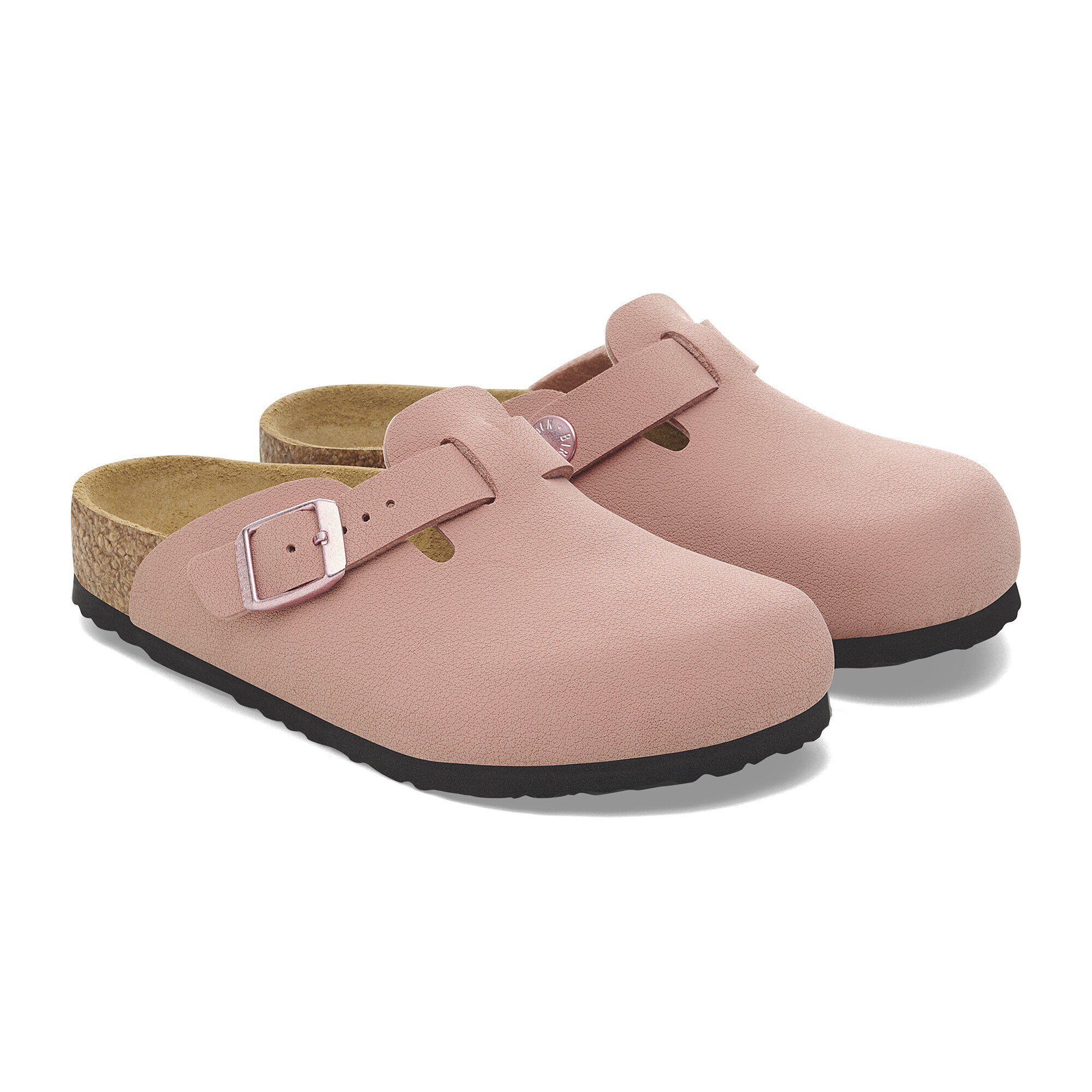 【祝開店！大放出セール開催中】 Boston Kids BIRKENSTOCK | Clay Pink Birkibuc 靴