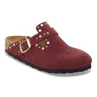 Boston Rivets Suede Leather