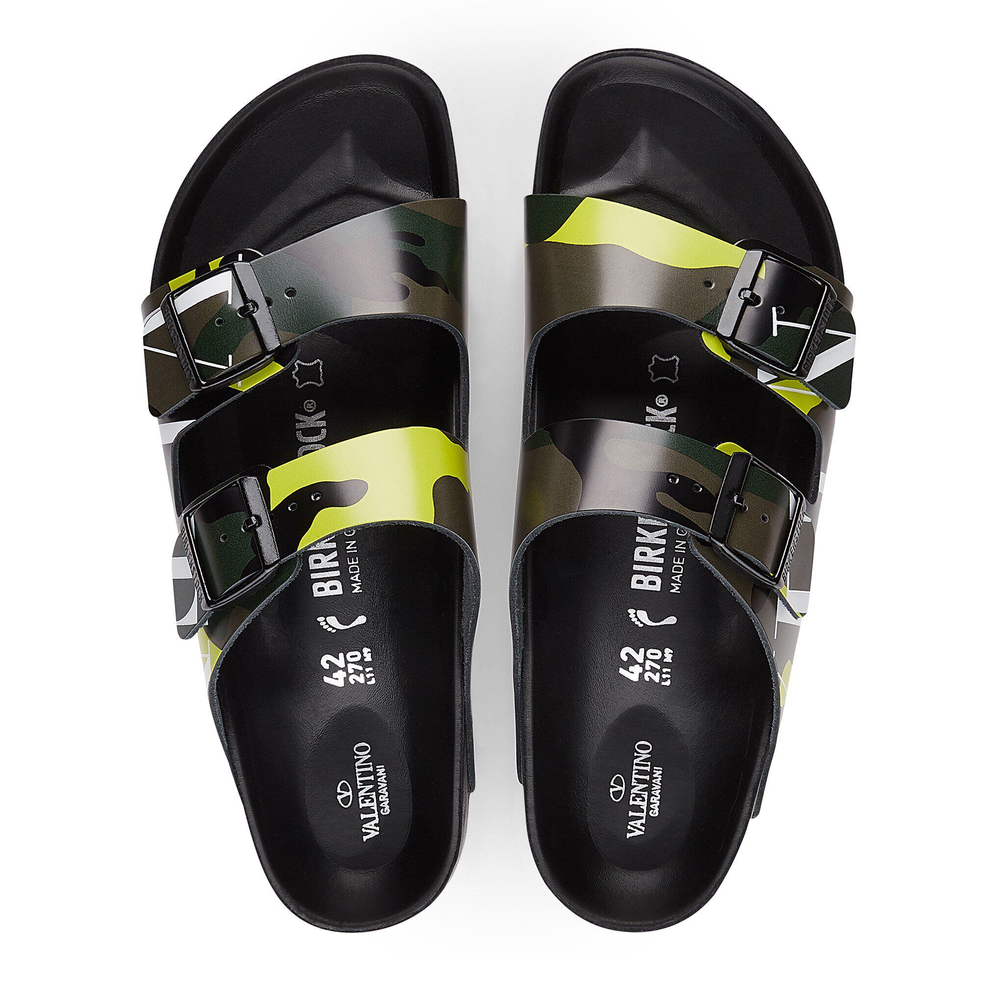 Arizona Valentino Garavani VLTN Army Green-Lime