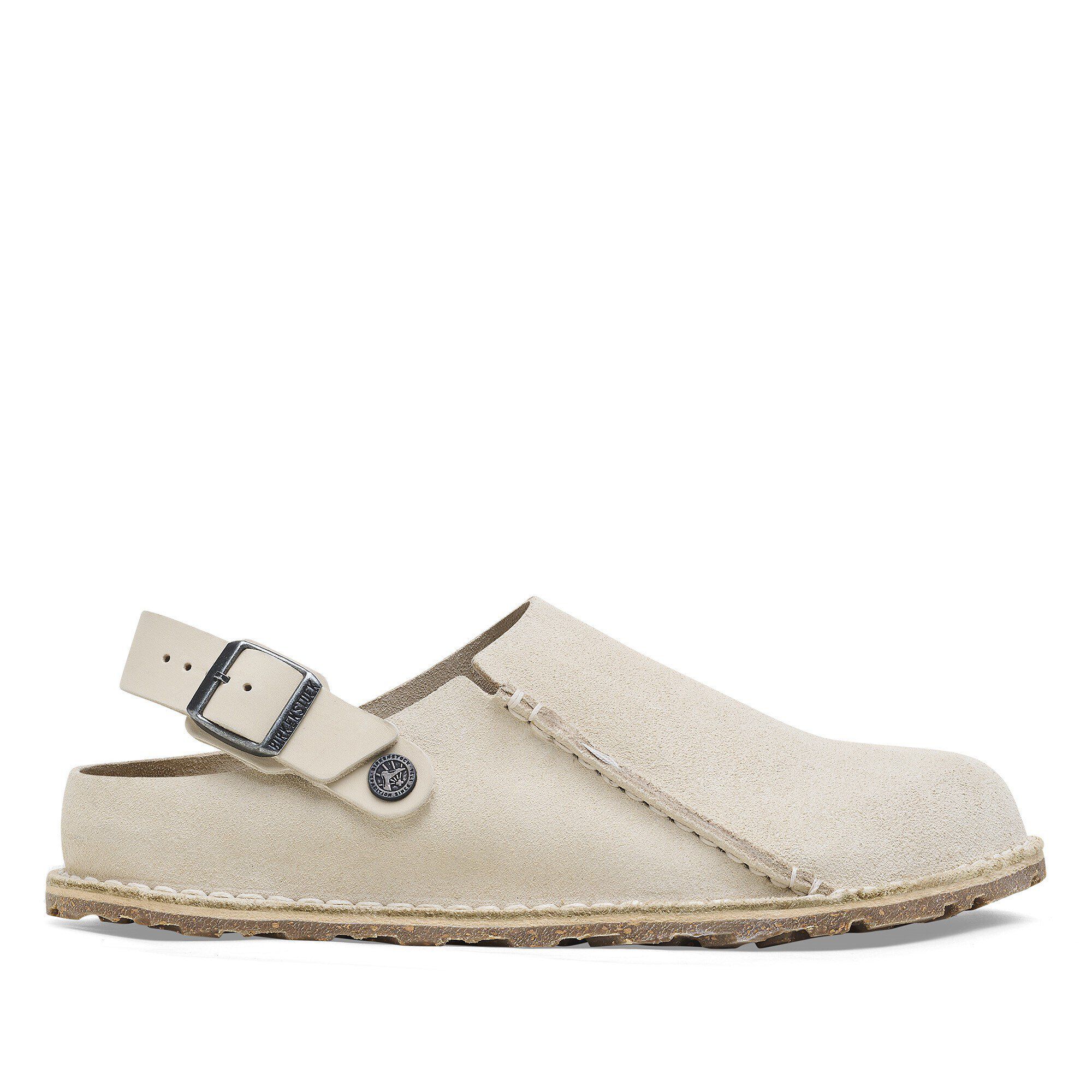 BIRKENSTOCK Lutry Premium Suede コンフォートサンダル Lutry Premium Suede Suede Leather Eggshell | BIRKENSTOCK