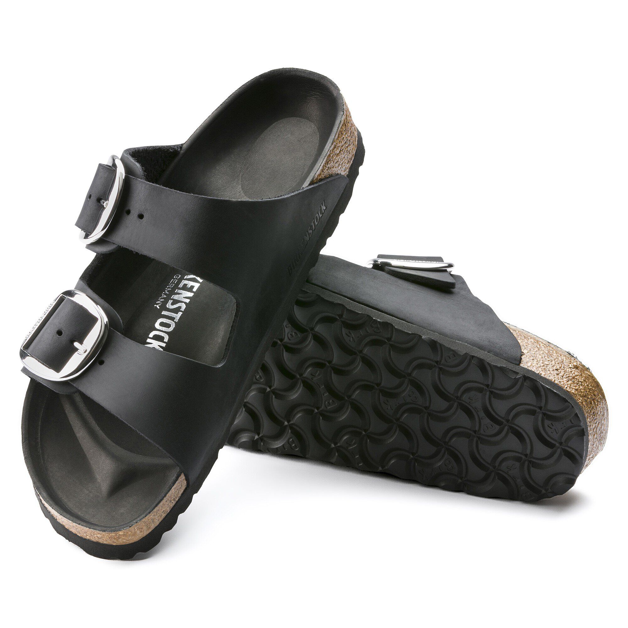 Birkenstock arizona big buckle black top