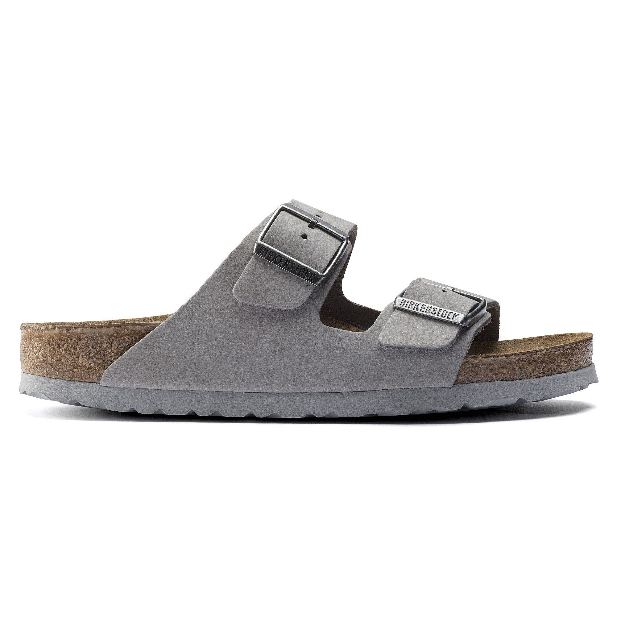 Gray birkenstocks rubber on sale