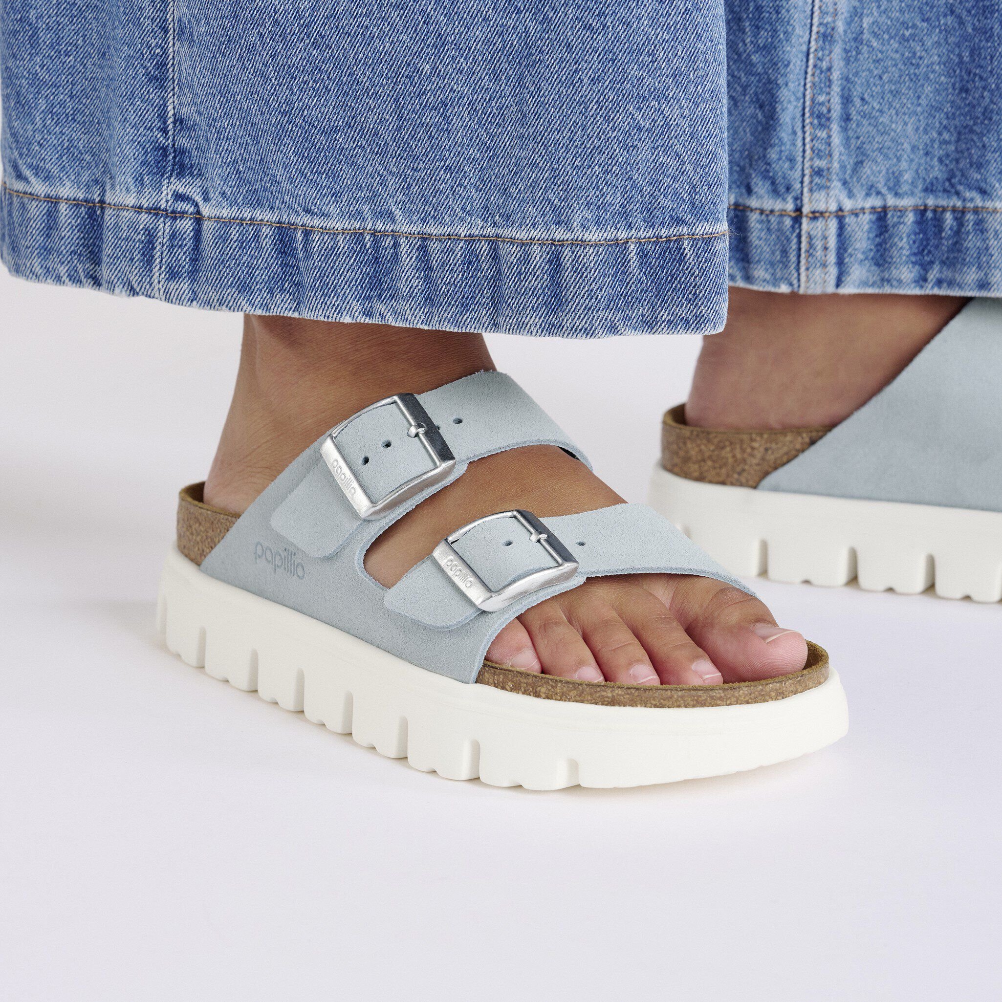 Arizona Nubuk Leather Faded Purple | BIRKENSTOCK