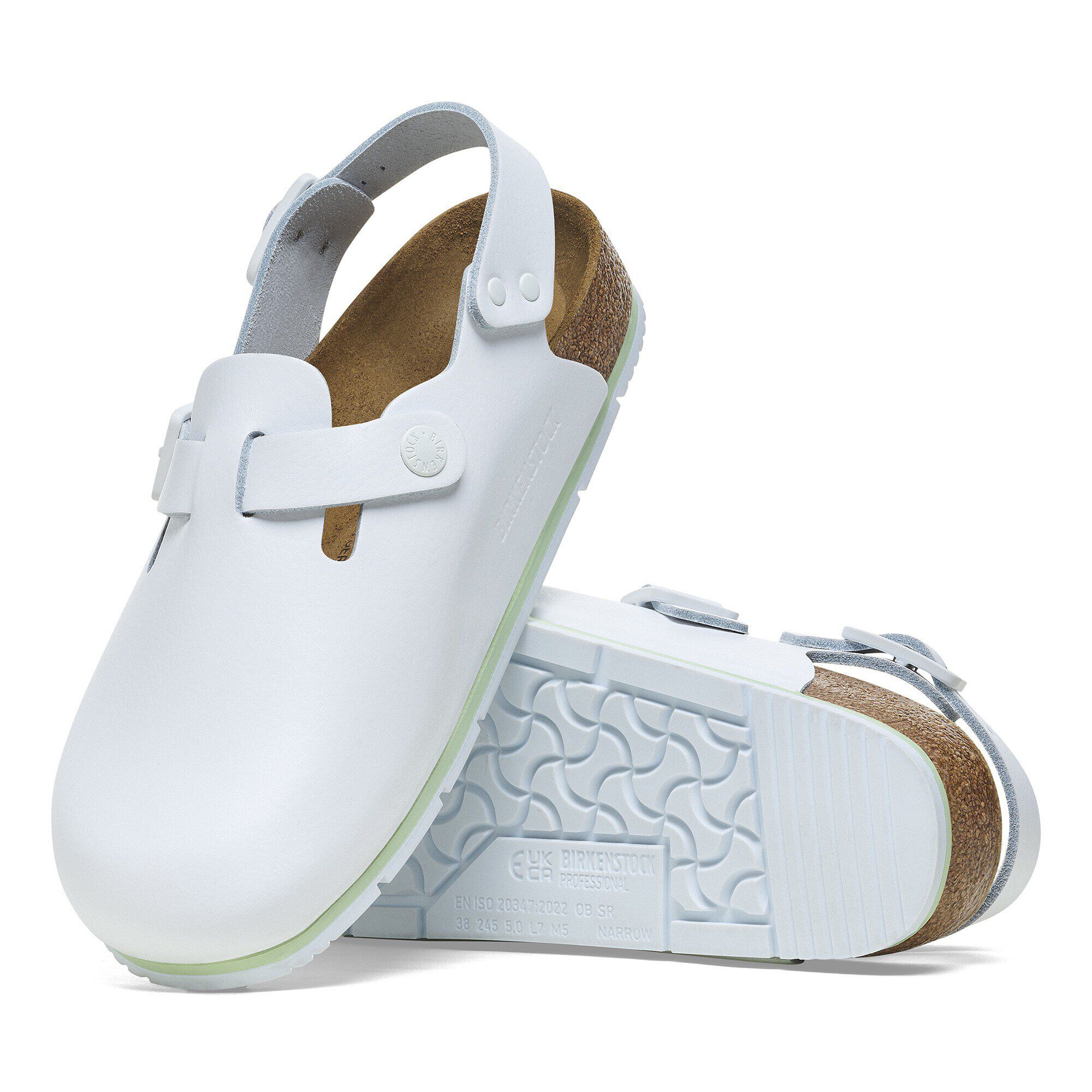 Birkenstock unisex professional tokyo super grip leather slip resistant unbromated work shoe