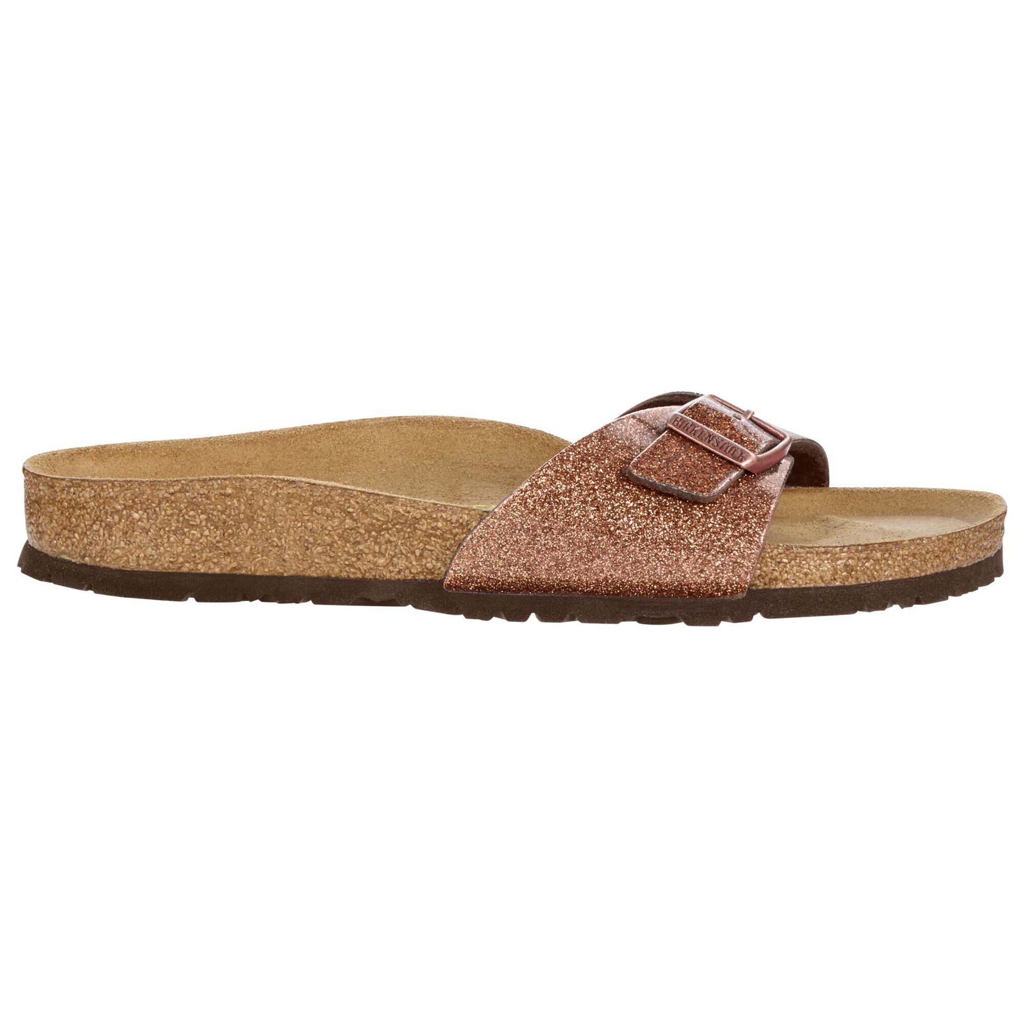 Birkenstock madrid store bronze metallic