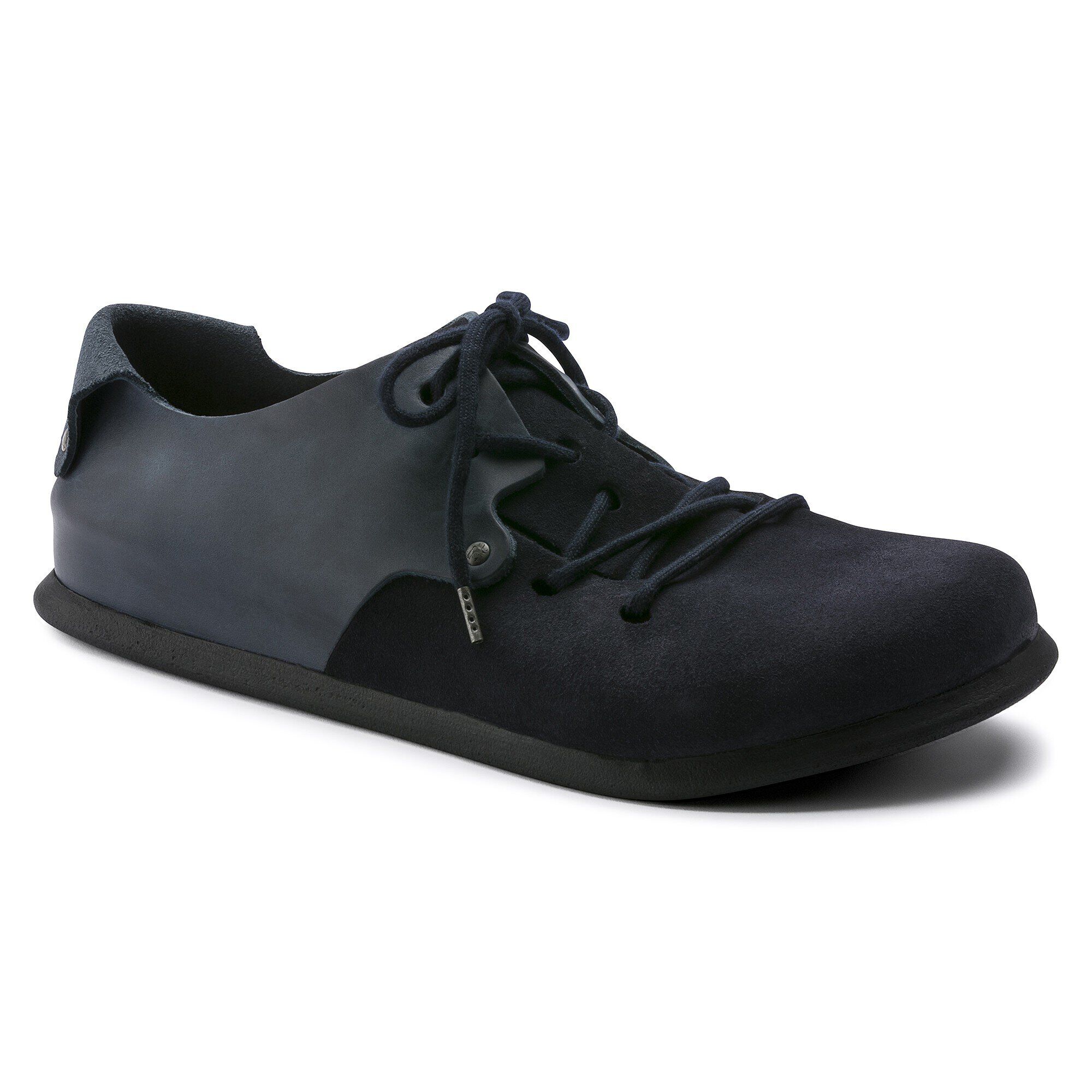 Montana Oiled Leather Suede Leather Night Blue