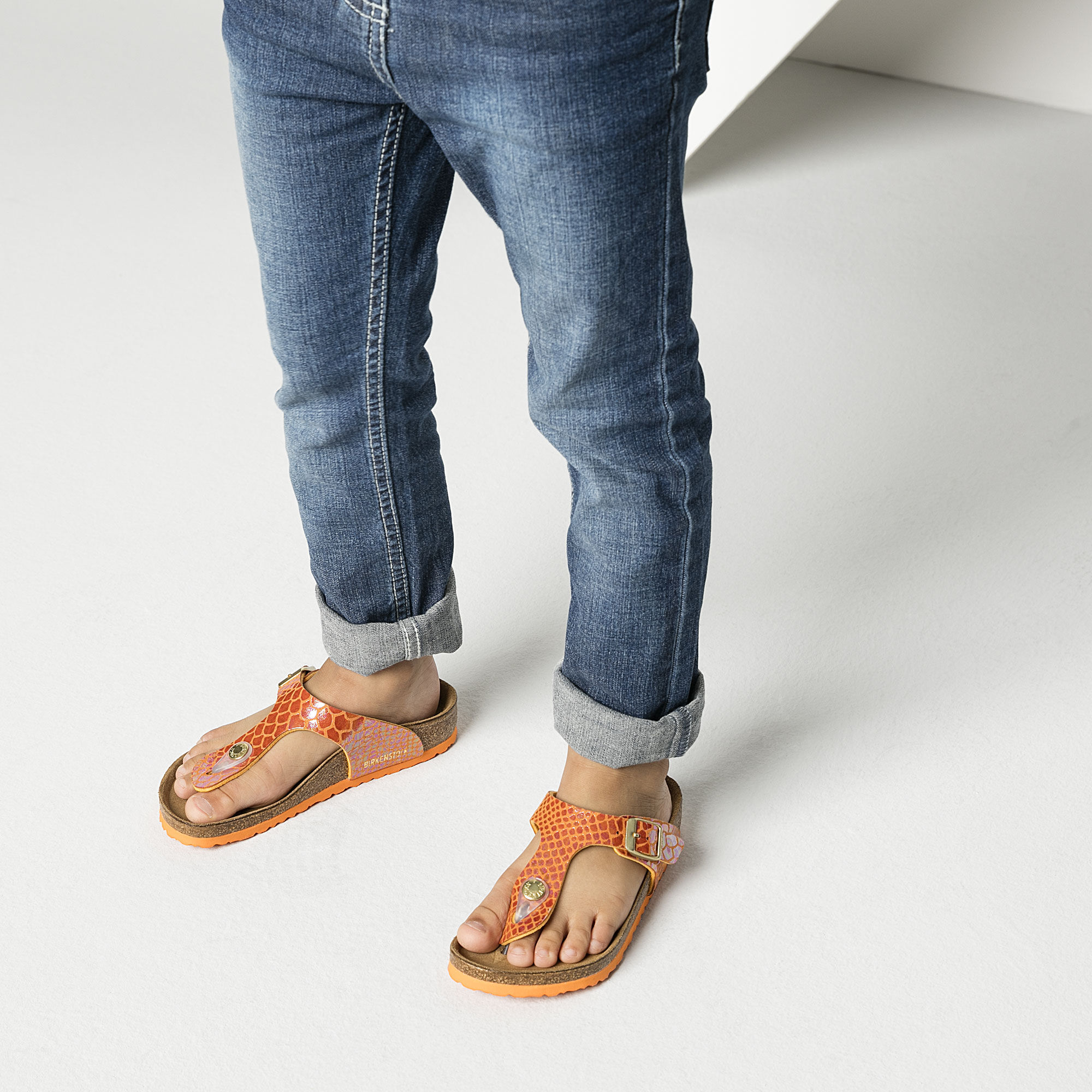 Birkenstock best sale gizeh orange