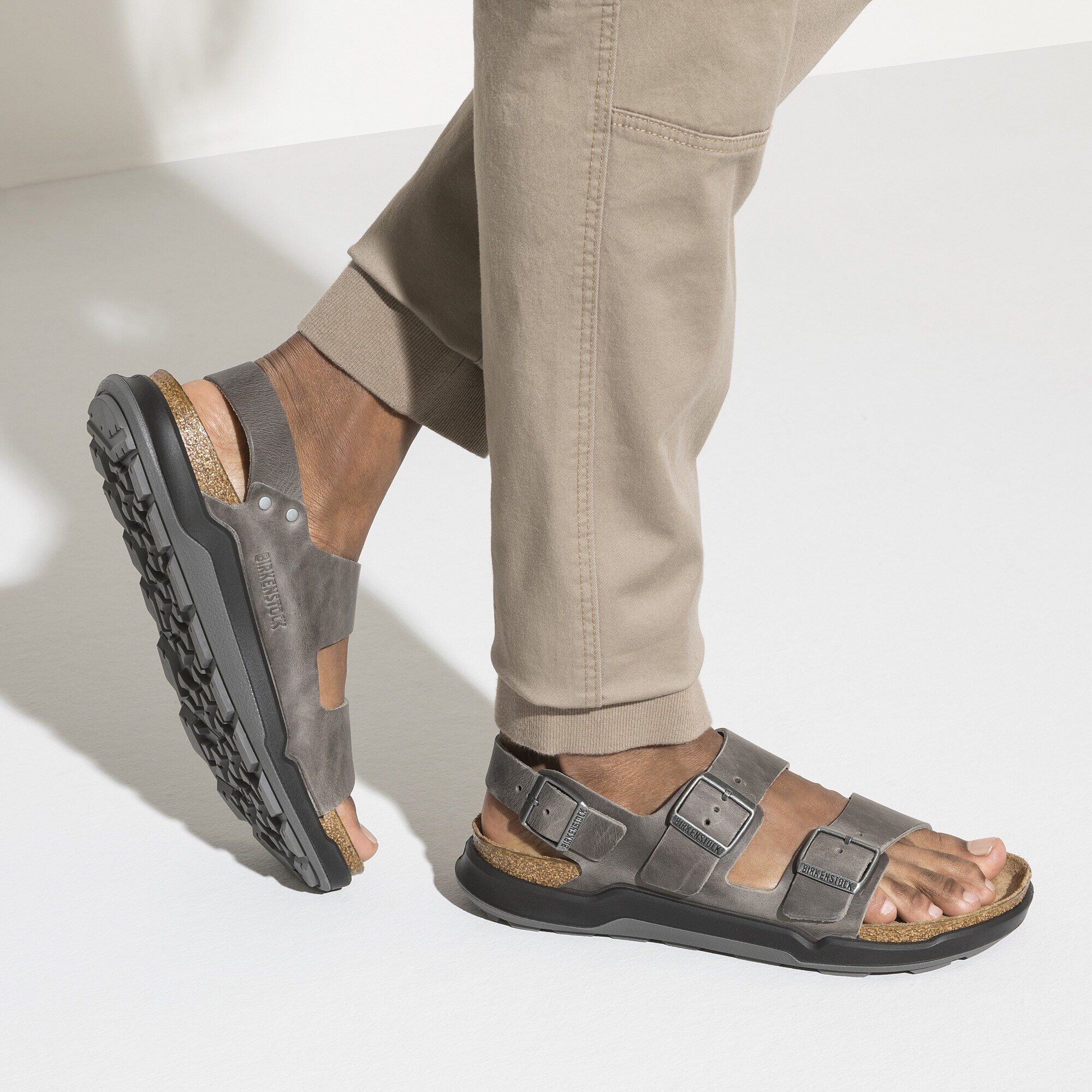 Milano Men Oiled Leather Iron BIRKENSTOCK