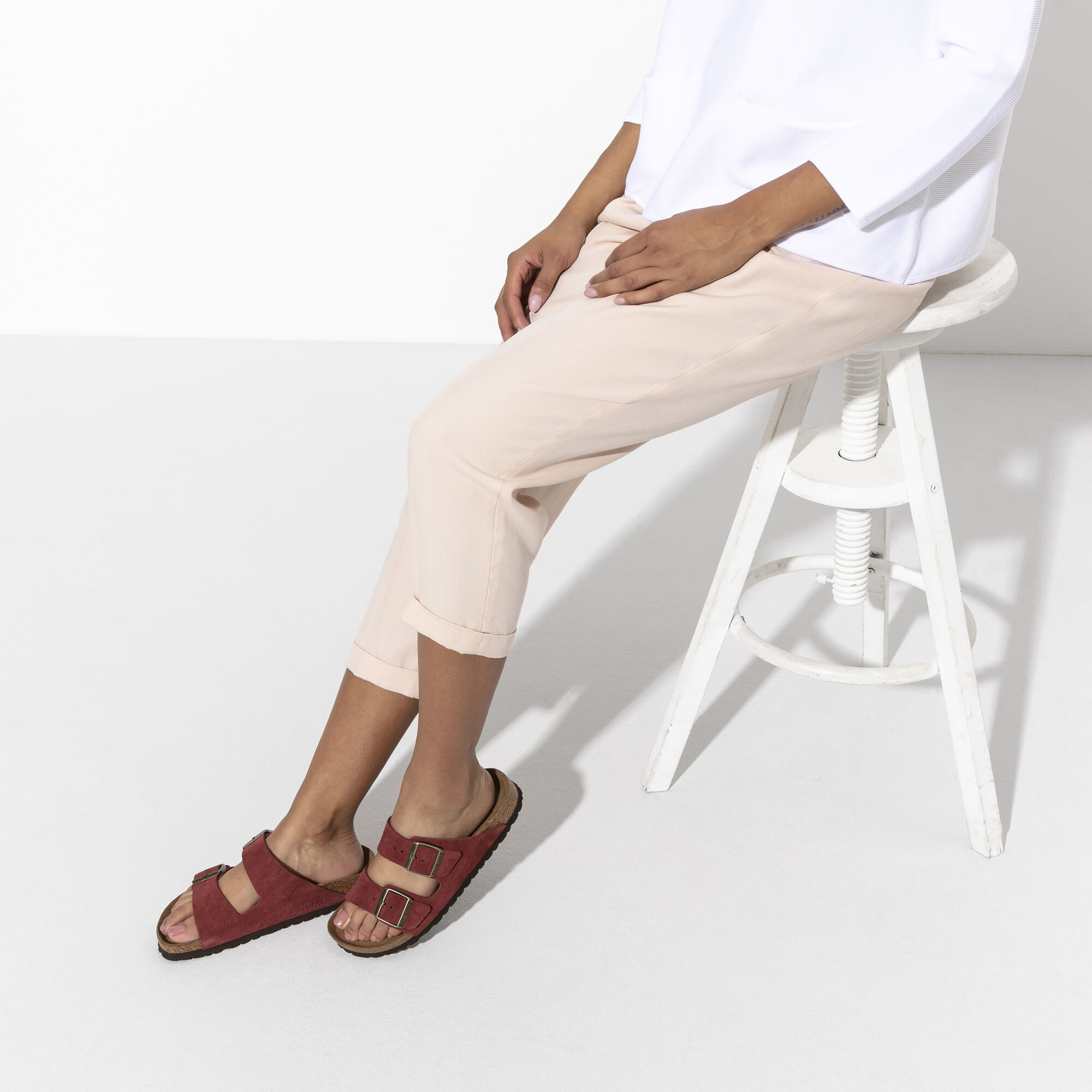 Birkenstock arizona port suede sale