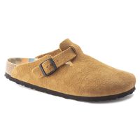 Boston Suede Leather Cork Brown | BIRKENSTOCK