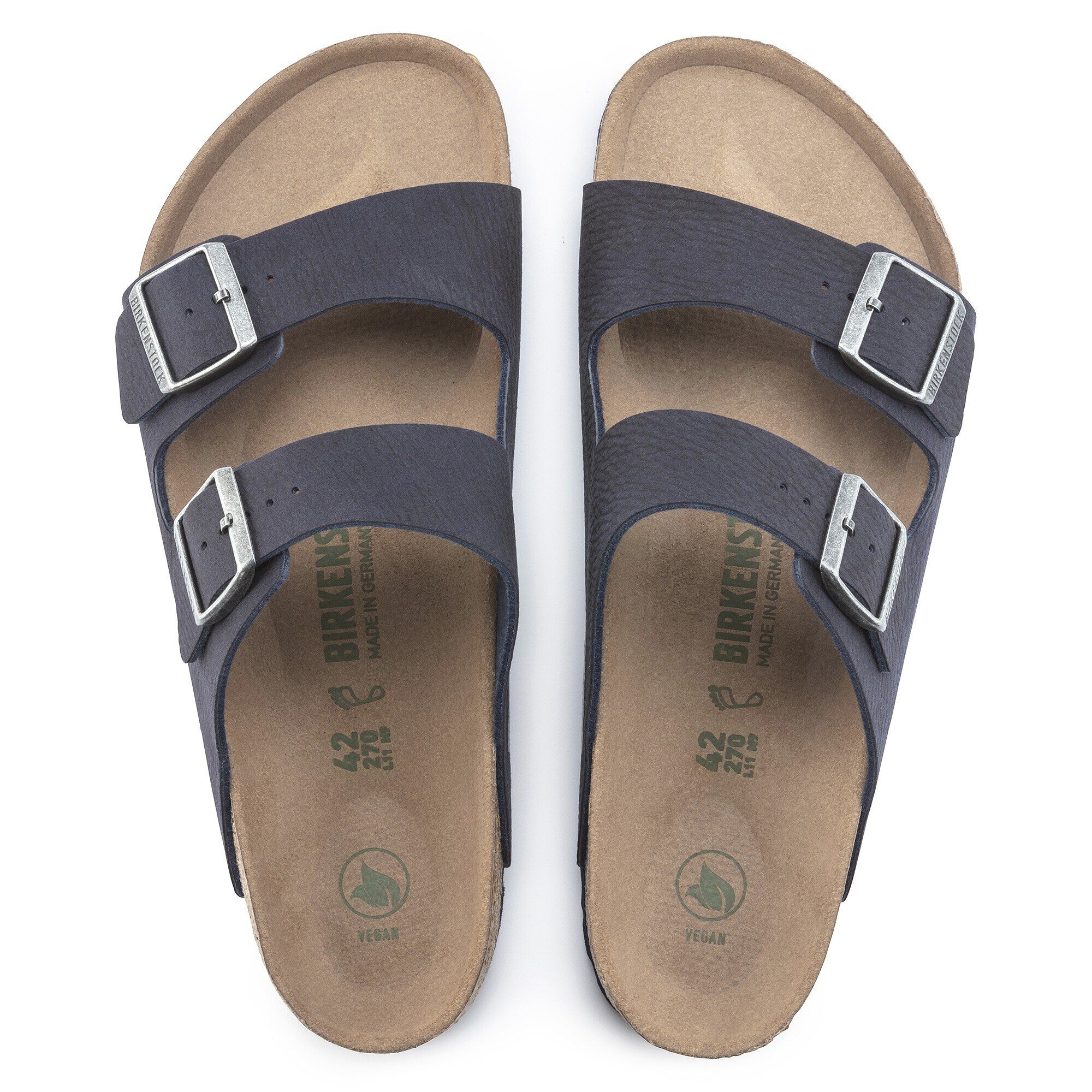 Arizona Vegan Synthetics Desert Dust Indigo Blue | BIRKENSTOCK