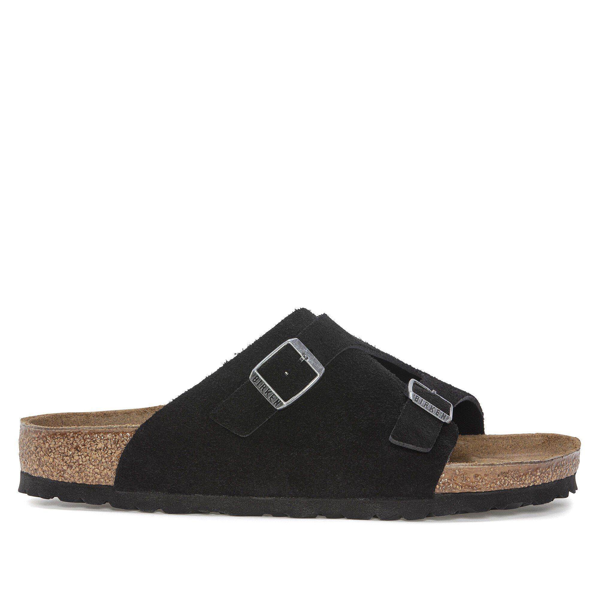 Birkenstock Zurich チューリッヒ　黒スエード　38 Zürich Suede Leather Black | BIRKENSTOCK