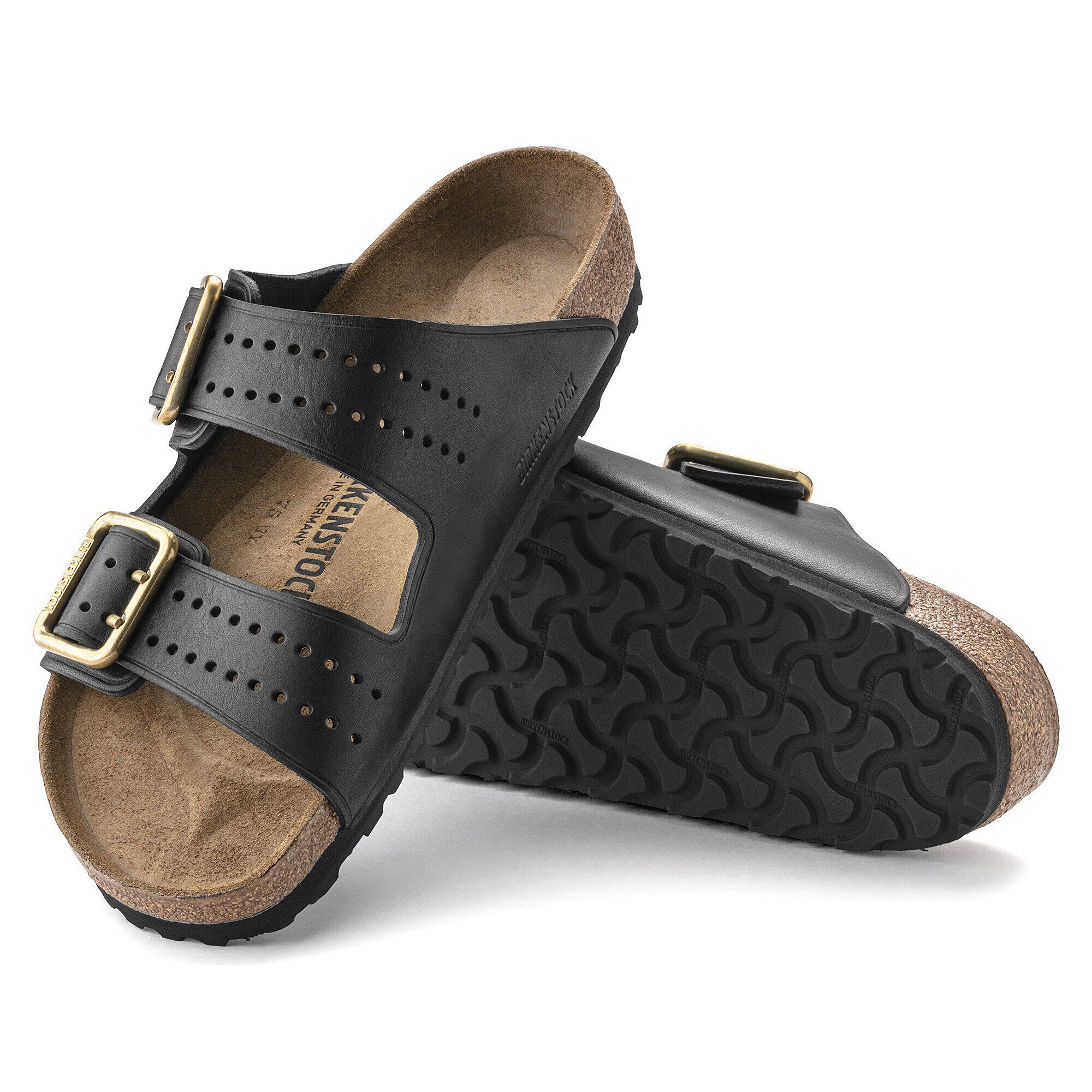 Arizona Bold Leather Black | BIRKENSTOCK
