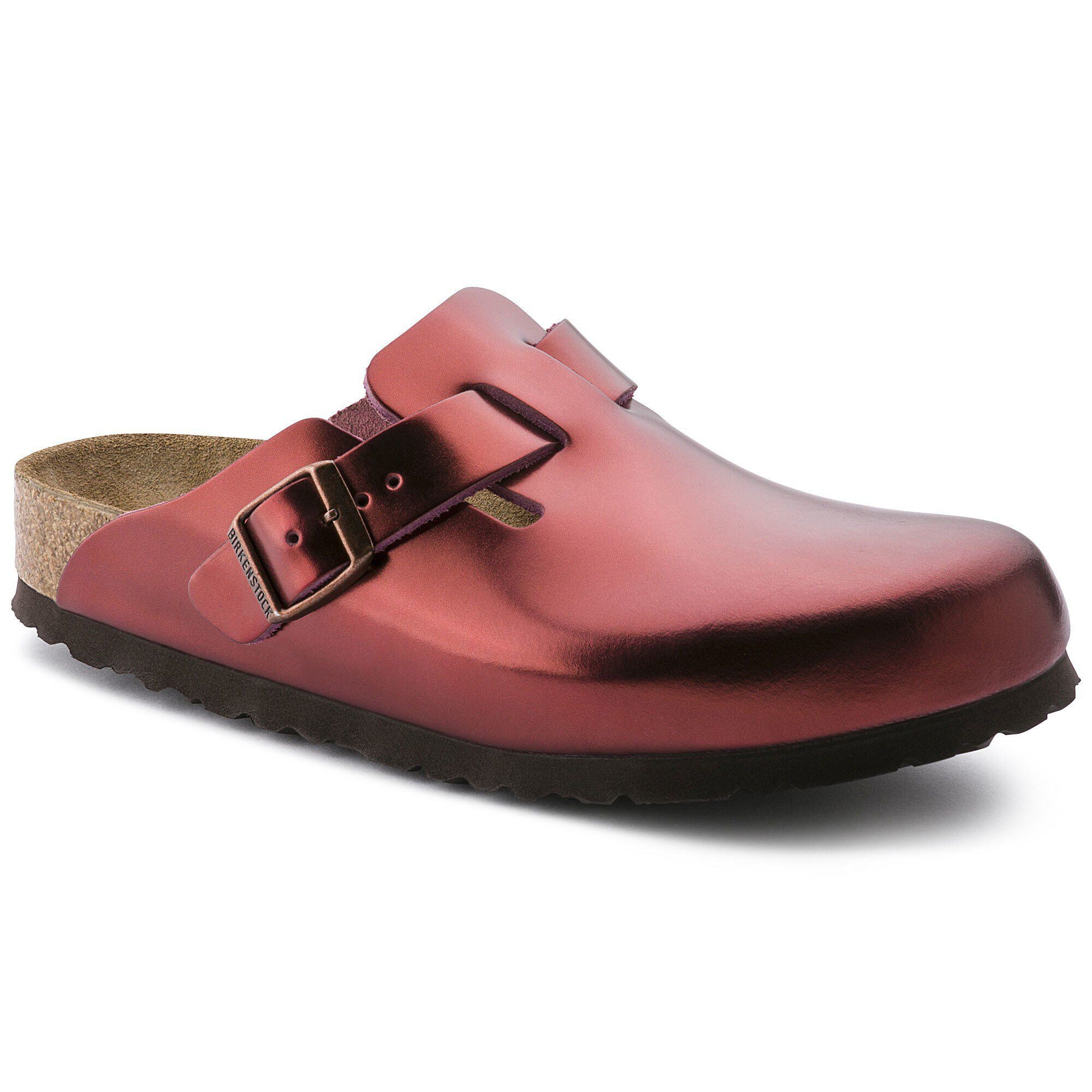 Birkenstock shop clogs metallic