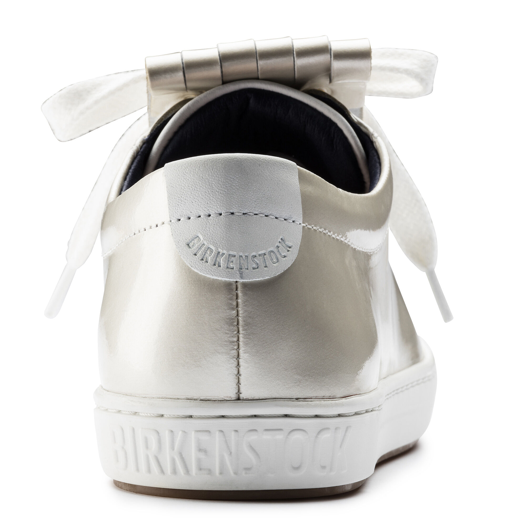 Birkenstock arran white sales leather