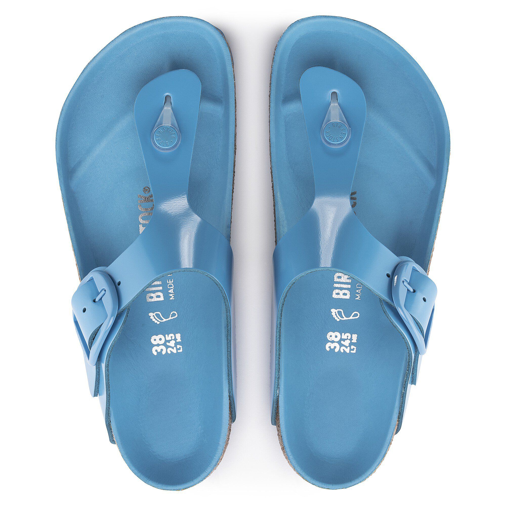 Birkenstock patent leather gizeh hot sale